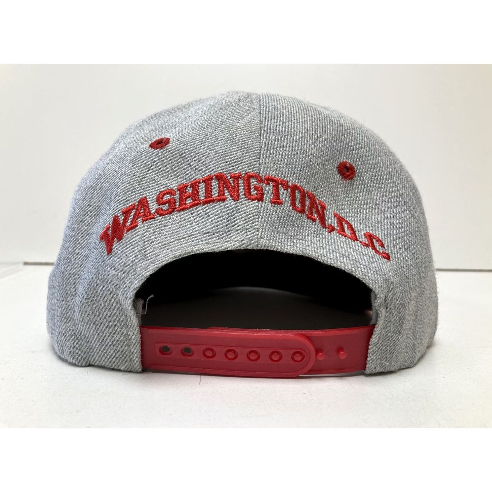 Bally VINTAGE? Washington DC Snapback Ball Cap Hat Adjustable Baseball Adult Gray Turquoise Snapback Men Size ONE SIZE - 6 Thumbnail