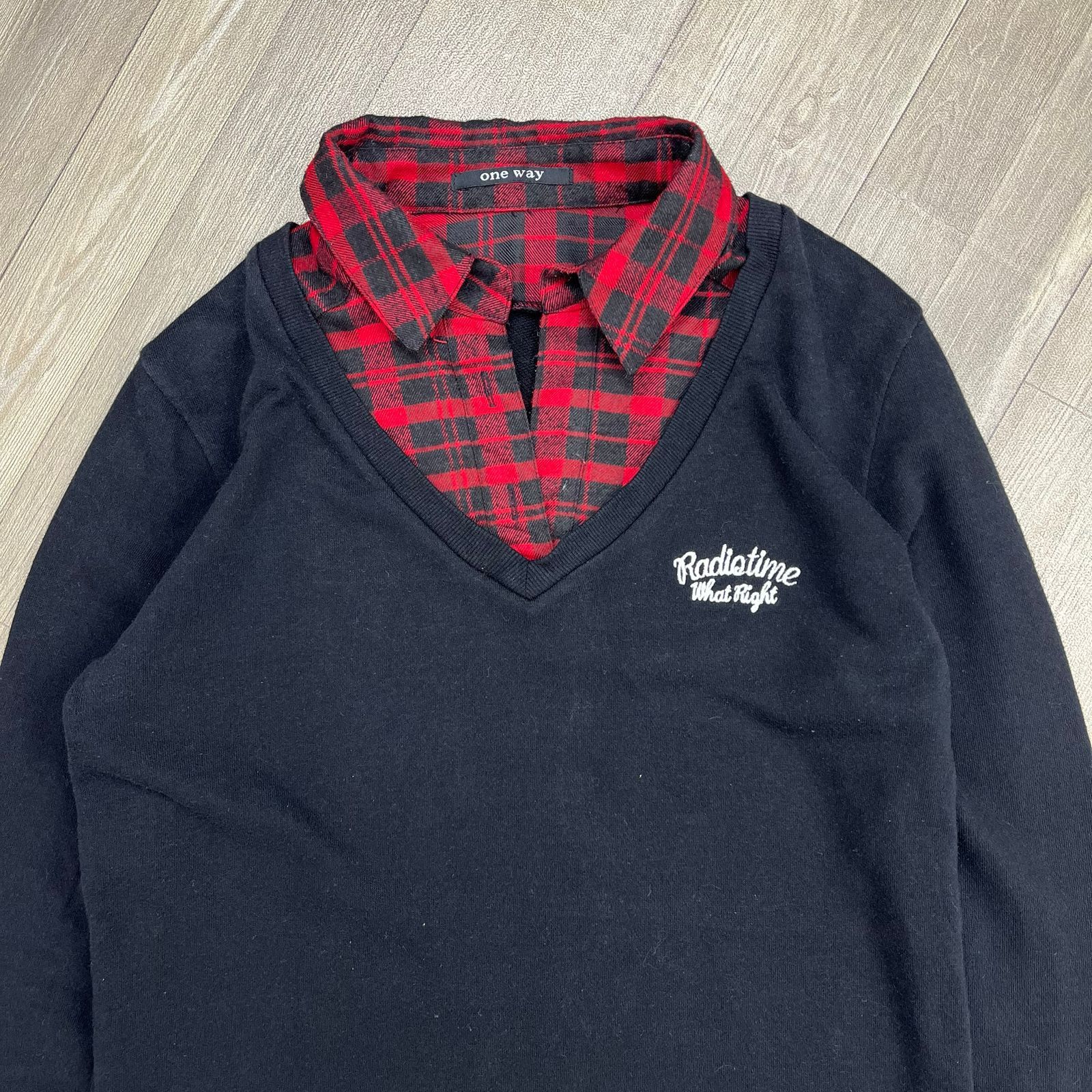14th Addiction × If Six Was Nine × Le Grande Bleu (L.G.B.) One Way Ifsixwasnine Longsleeve Size US M / EU 48-50 / 2 - 2 Thumbnail