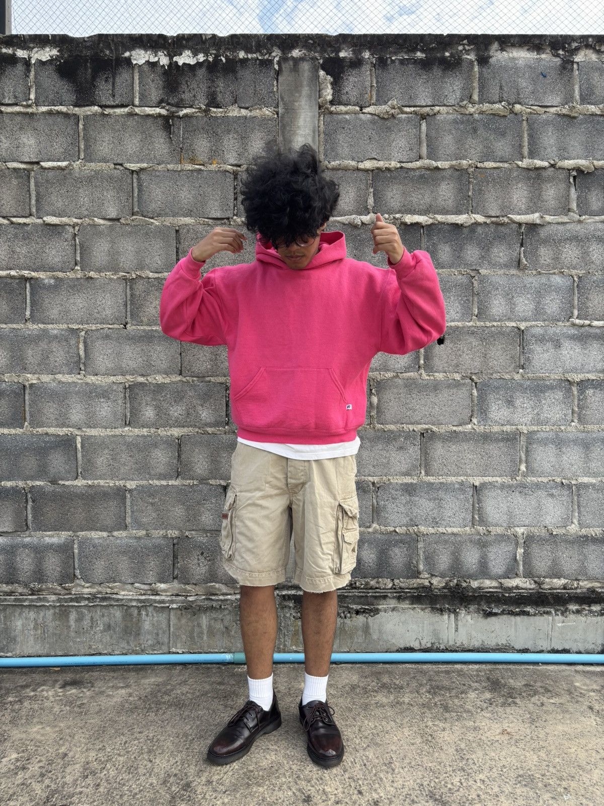Russell Athletic Vintage Russell Athletic Hoodie Pink Size US M / EU 48-50 / 2 - 5 Thumbnail