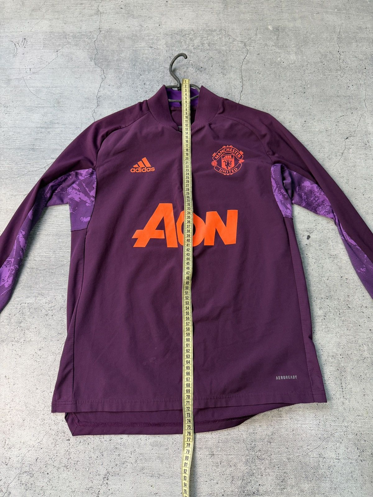Adidas Adidas Manchester United Long Sleeve Tshirt Size US S / EU 44-46 / 1 - 11 Thumbnail