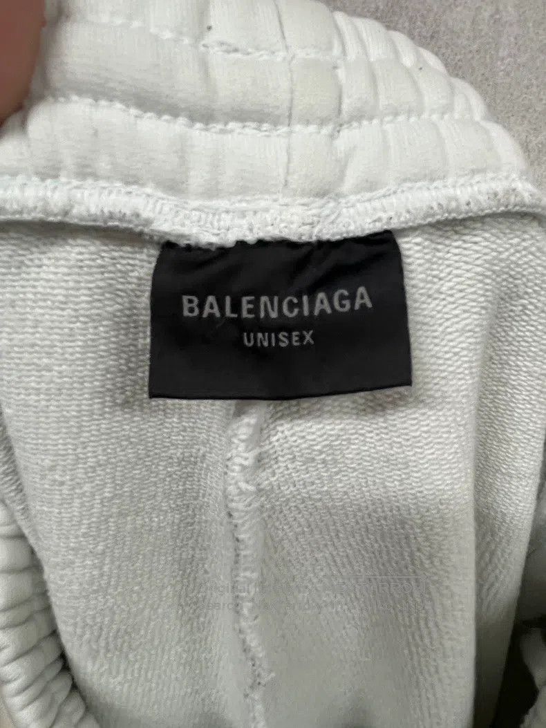 Balenciaga Balenciaga size XS White Printed Elastic Waist Mid-rise Kn Size US 27 - 3 Thumbnail