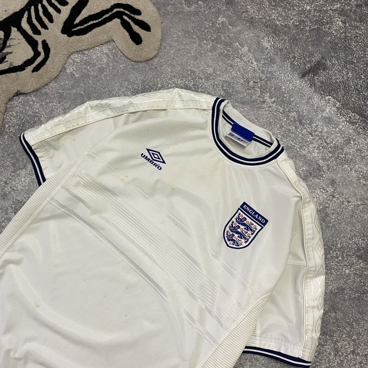 Umbro Vintage Umbro England National 90’s Soccer jersey Size US XXL / EU 58 / 5 - 2 Thumbnail