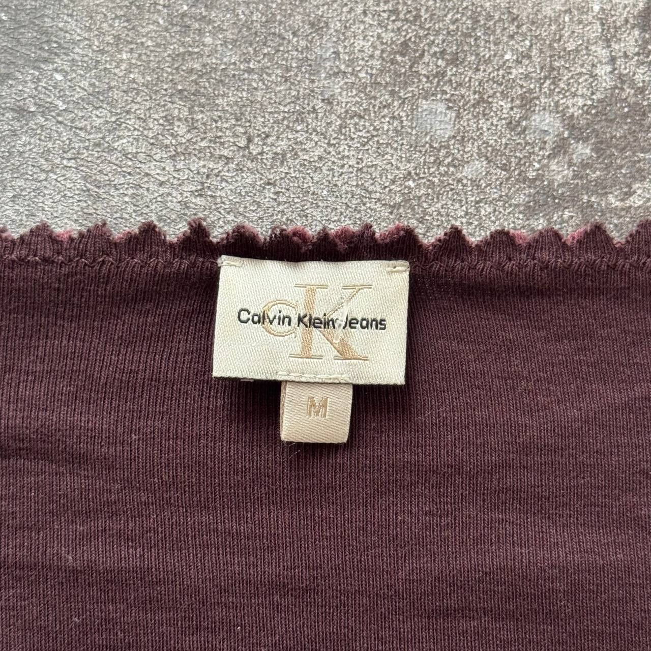 Calvin Klein 205W39NYC × Hysteric Glamour × Japanese Brand Calvin Klein Jeans Vintage Long Sleeve Top Size M / US 6-8 / IT 42-44 - 5 Thumbnail
