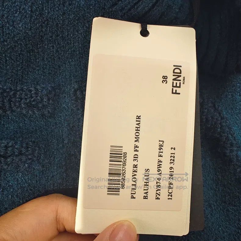 Fendi Fendi All-over print sweater Size XXS / US 00 / IT 34 - 3 Thumbnail