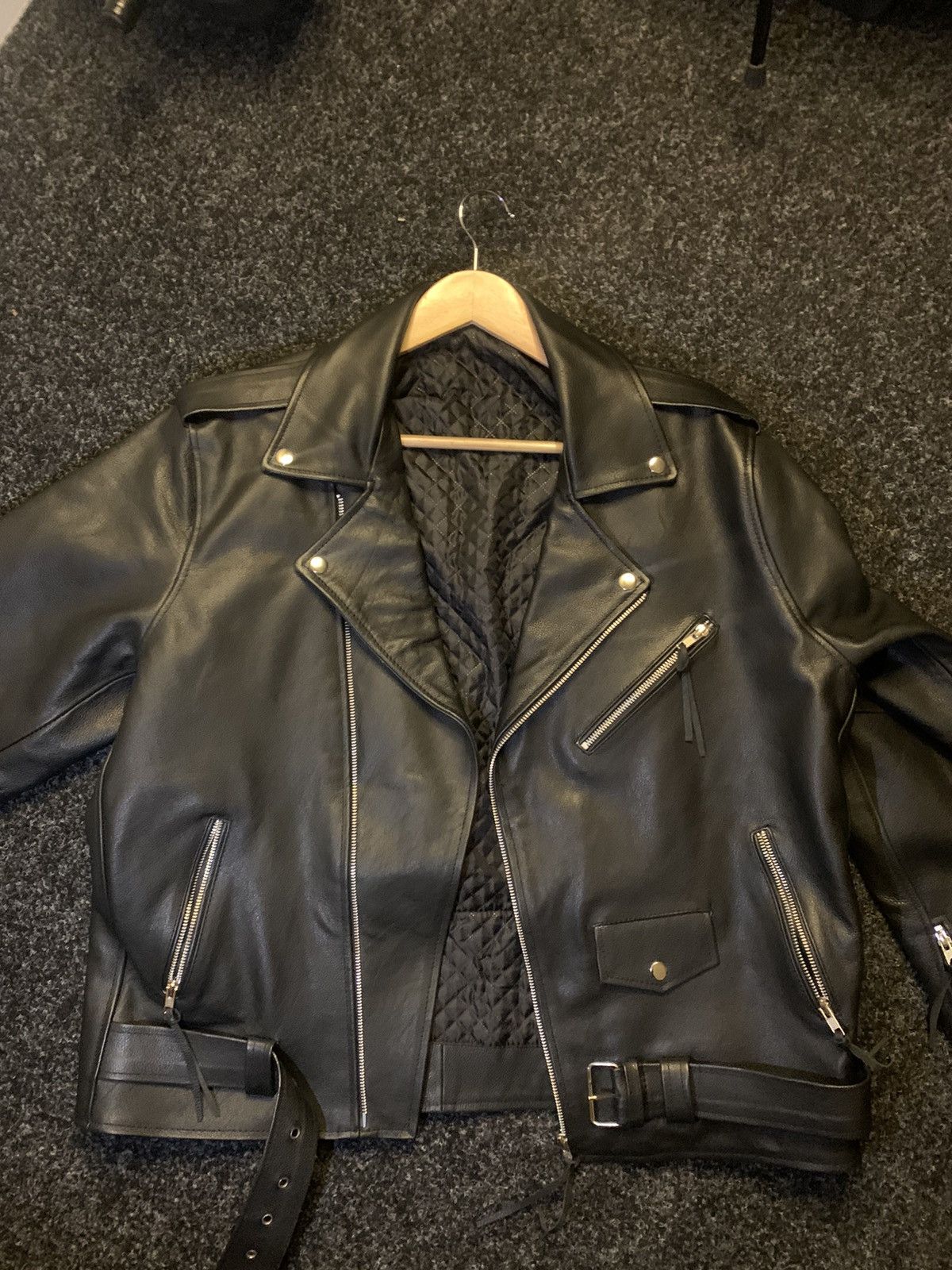 Other Unisex Short body Leather Jacket Size US L / EU 52-54 / 3 - 5 Thumbnail