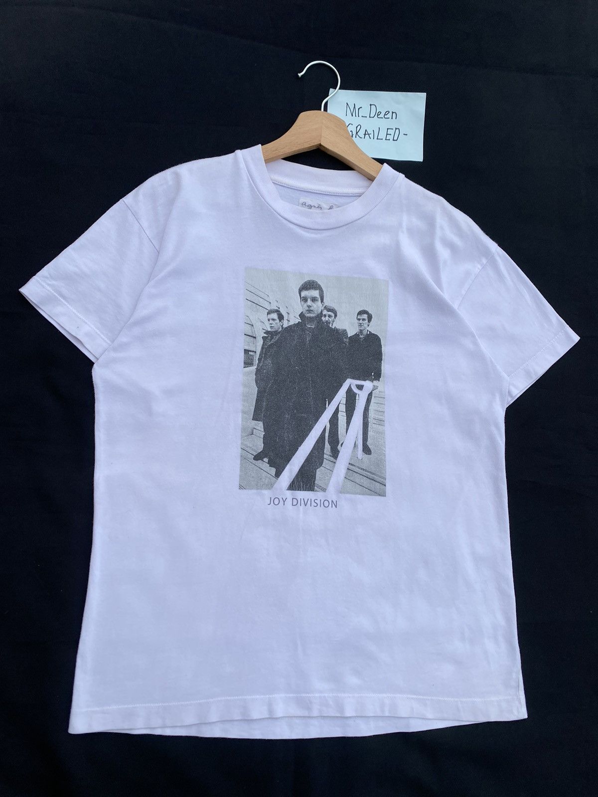 agnes b. Vintage Agnes B. x Joy Division Rare Printed Tshirt Size US L / EU 52-54 / 3 - 3 Thumbnail
