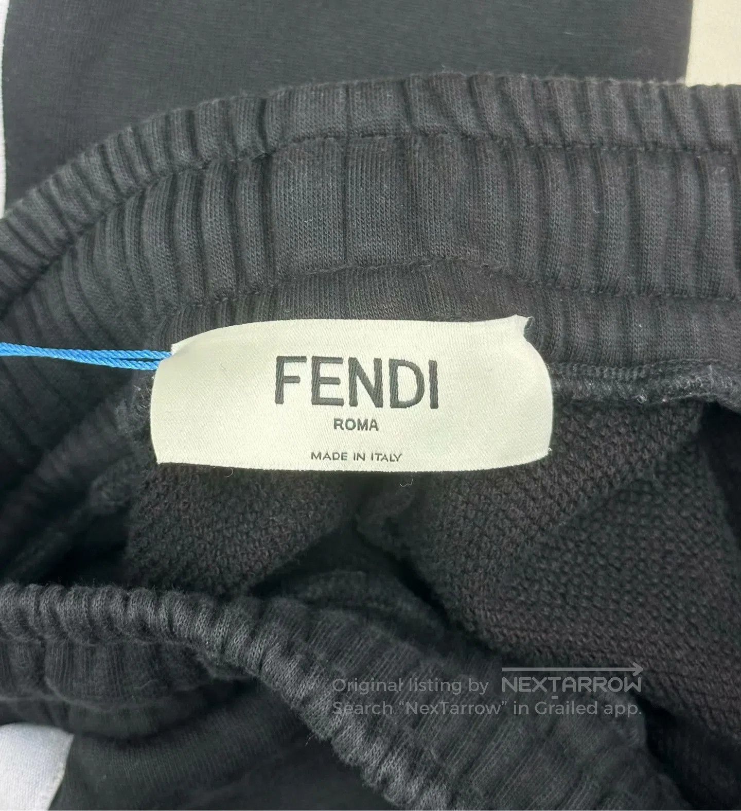 Fendi FENDI Black side full print logo casual pants| Size US 36 / EU 52 - 3 Thumbnail