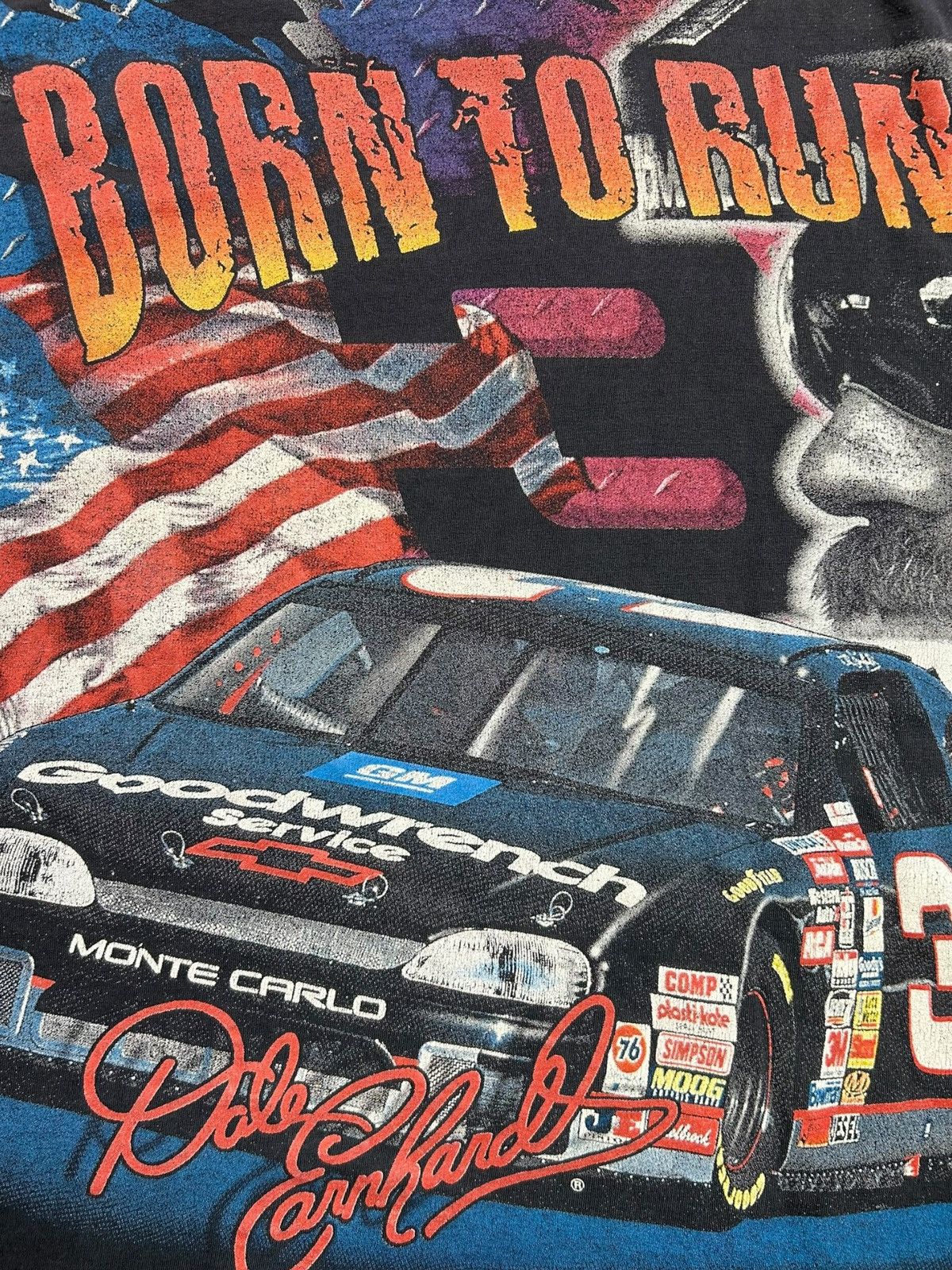 NASCAR × Vintage Vintage 90s NASCAR Dale Earnhardt AOP Tee Size US XL / EU 56 / 4 - 10 Thumbnail