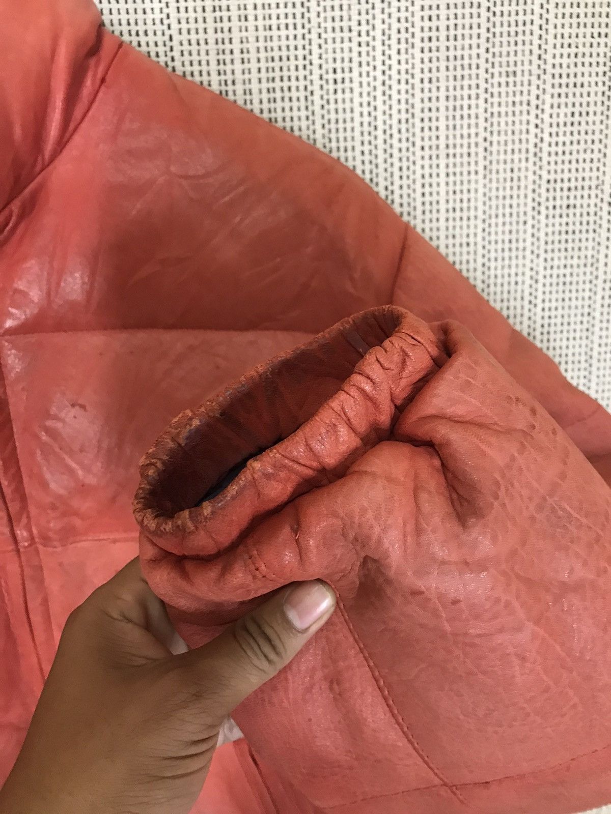 Schott × Vintage ‼️RARELY‼️VTG SCHOTT LEATHER DOWN PUFFER BOMBER JACKET‼️ Size US M / EU 48-50 / 2 - 5 Thumbnail