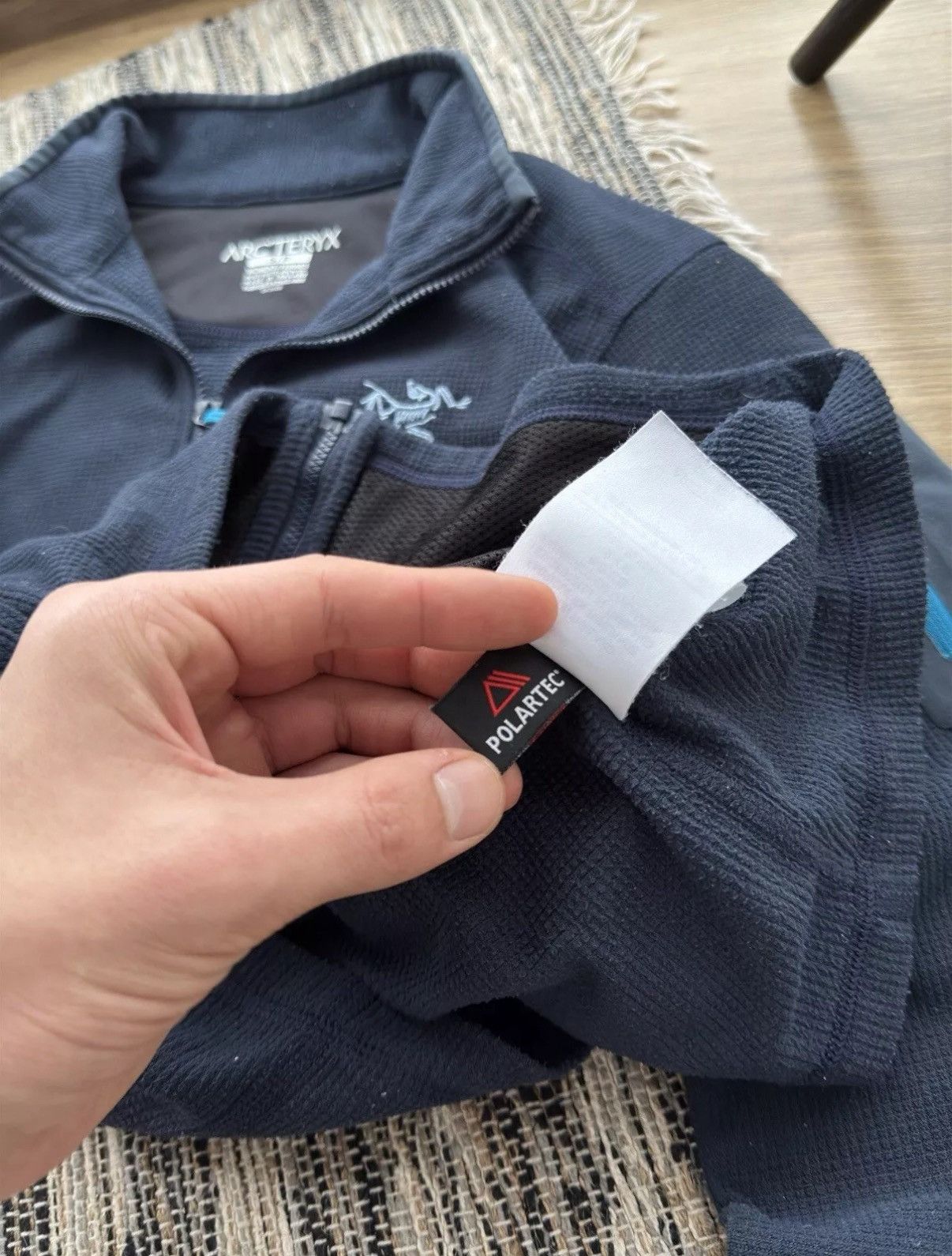 Arc'teryx Arcteryx Polartec Fleece Zip Sweatshirt wooman size S blue Size S / US 4 / IT 40 - 9 Thumbnail