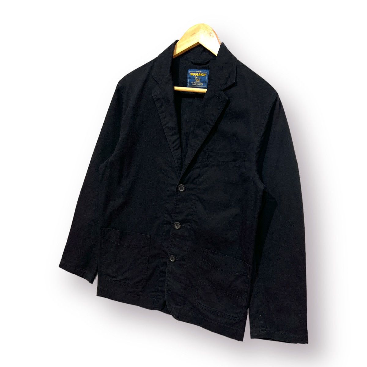 Japanese Brand 🔥 Woolrich black Ripstop blazer jacket Size US S / EU 44-46 / 1 - 2 Thumbnail