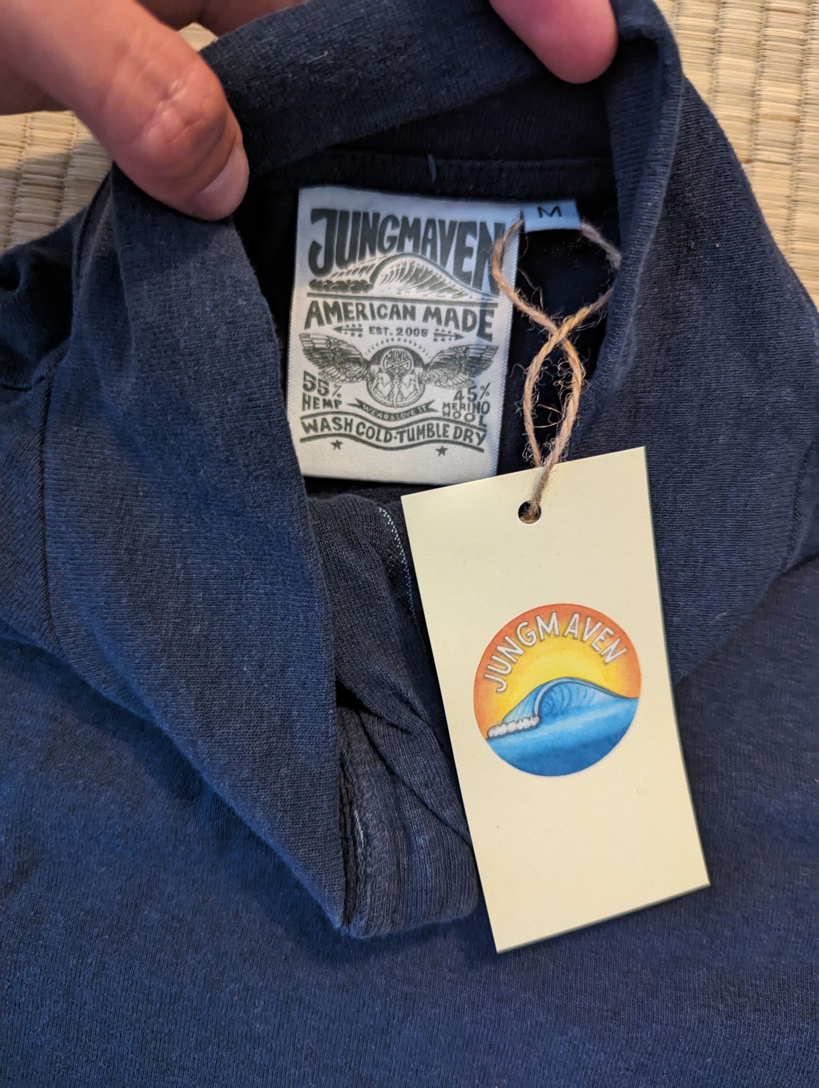 Jungmaven NWT Jungmaven IWEYOU Hemp Merino Wool 1/4 Zip Sweatshirt Size US M / EU 48-50 / 2 - 3 Thumbnail
