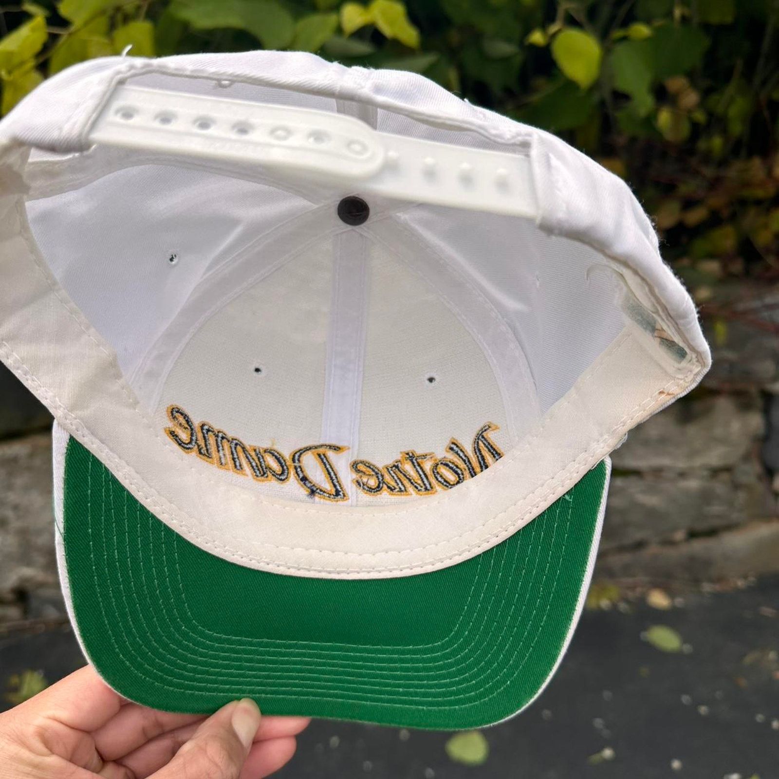 Logo Athletic Vintage Notre Dame Sport Specialties Script SnapBack Hat Size ONE SIZE - 6 Thumbnail