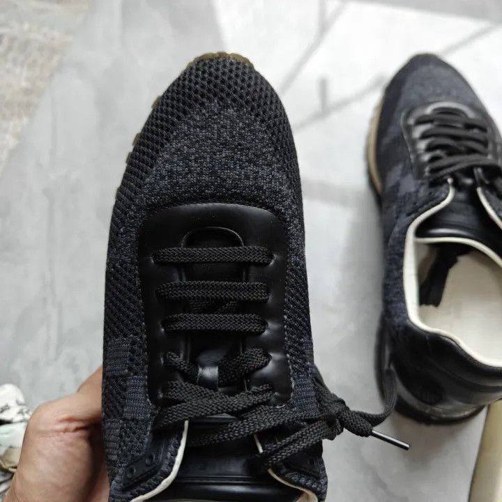 Louis Vuitton Louis Vuitton Black Lifestyle Sneakers -2508 Size US 7.5 / EU 40-41 - 4 Thumbnail