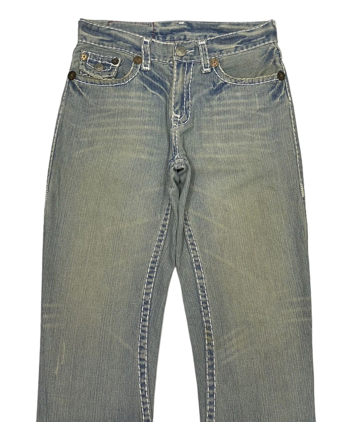 If Six Was Nine × Japanese Brand × True Religion 🔥BAGGY TRUE RELIGION DISTRESSED DENIM JEANS Size US 33 - 6 Thumbnail
