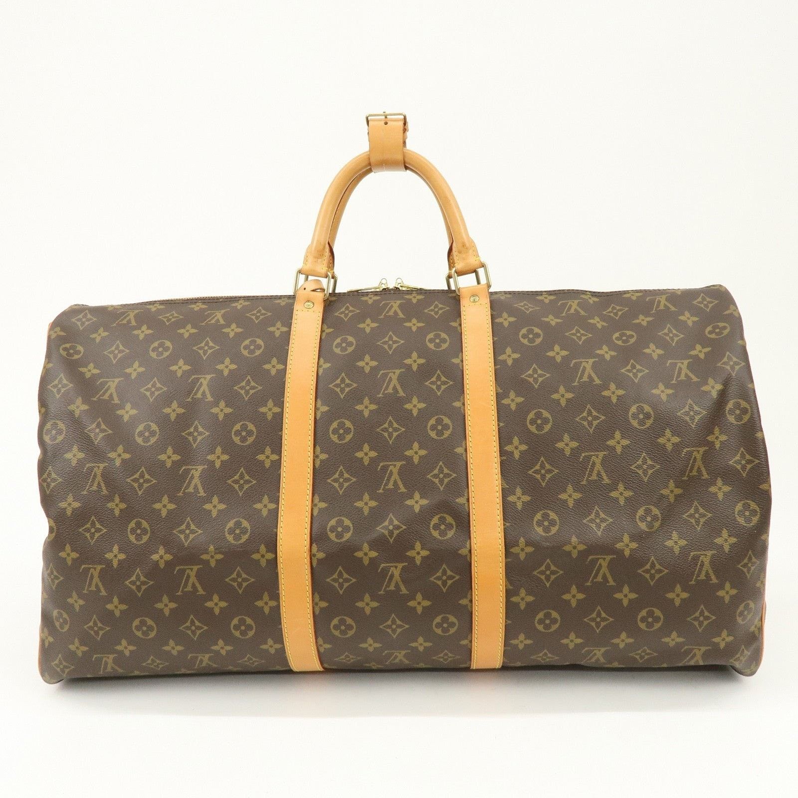Louis Vuitton Louis Vuitton Monogram Keepall Bandouliere 60 Duffle Bag Size ONE SIZE - 2 Thumbnail