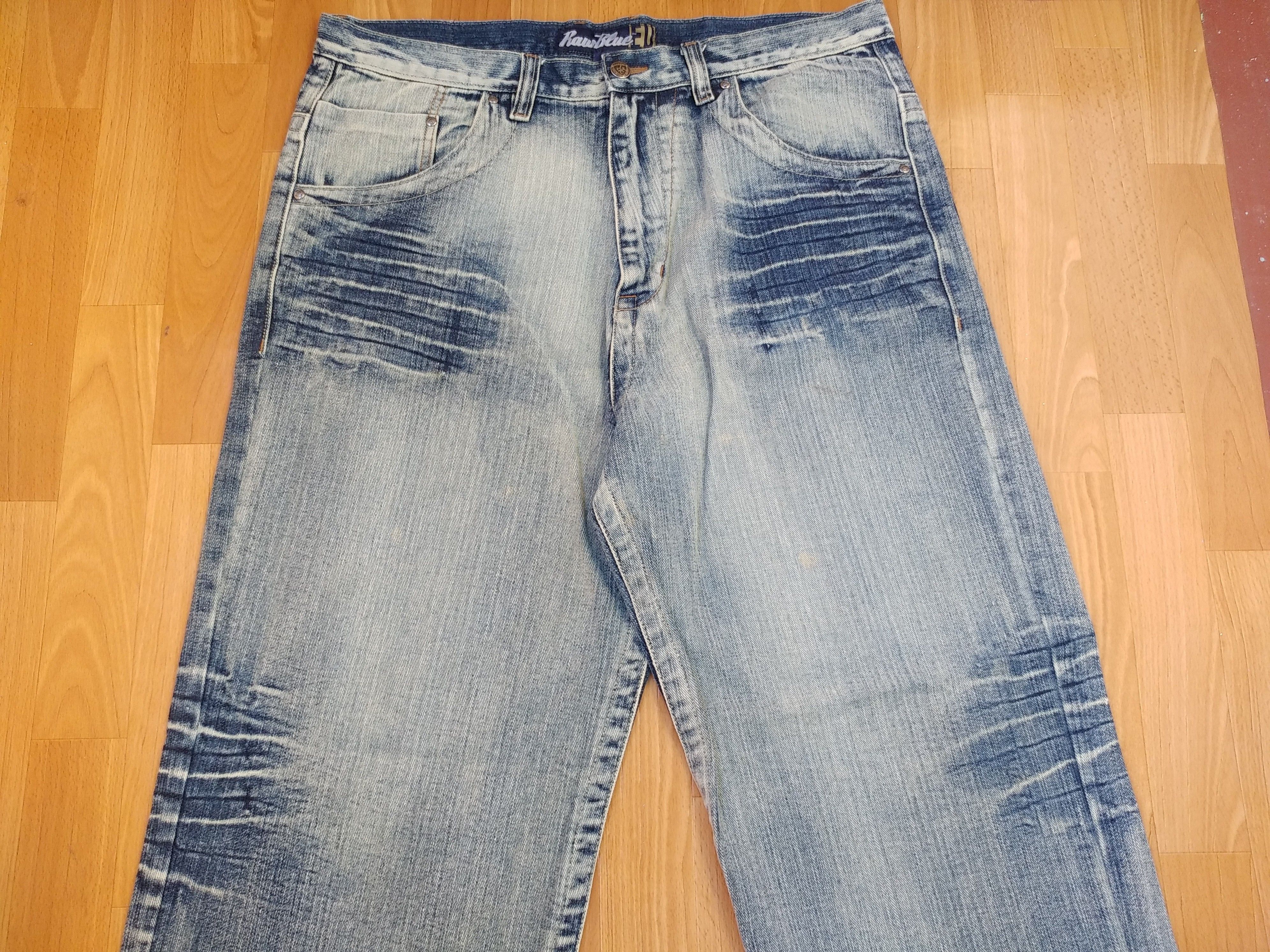 Vintage Raw Blue jeans, vintage, 90s hip hop, baggy 1990s size 36 Size US 36 / EU 52 - 8 Thumbnail
