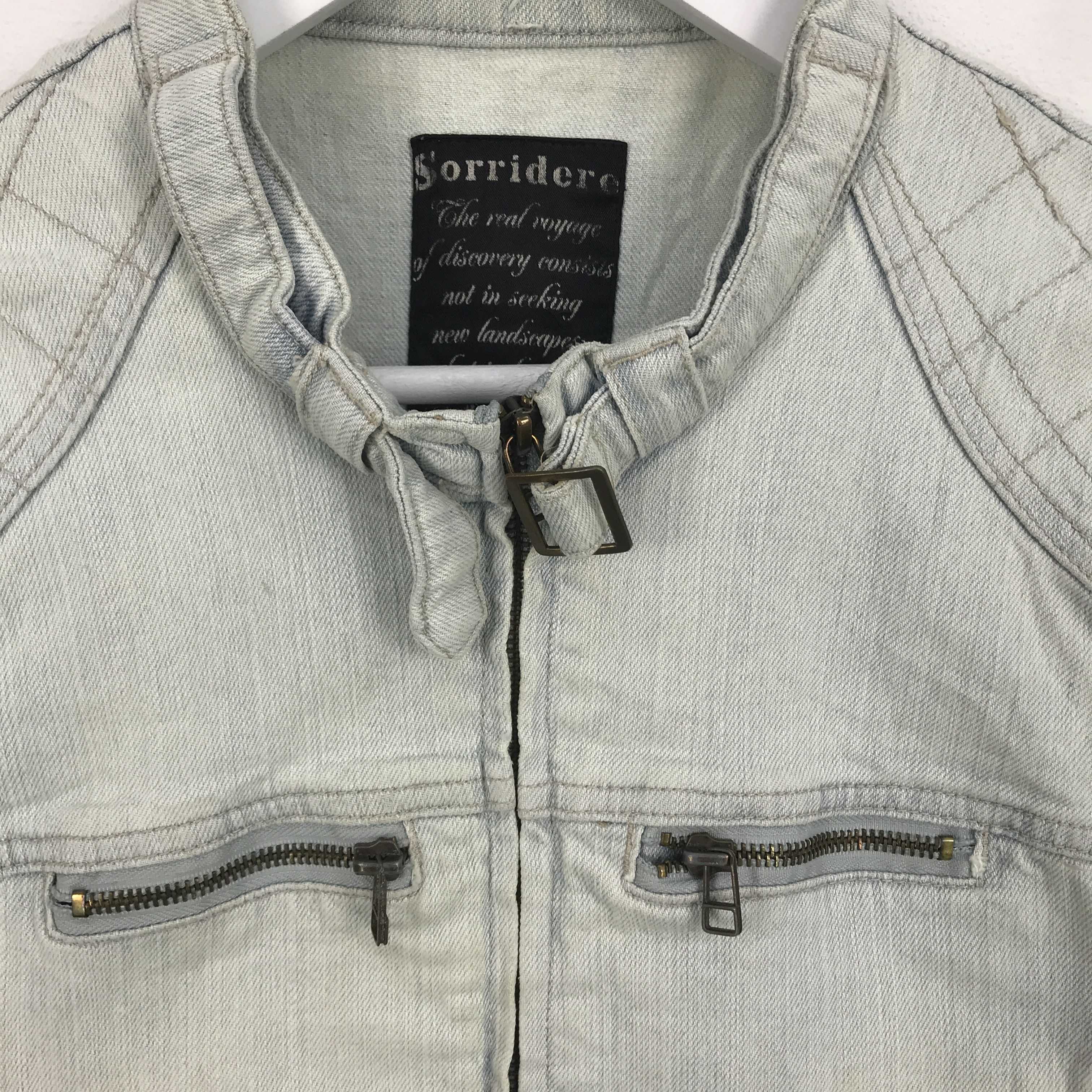 Japanese Brand Rare bondage sorridere punk if six was nine style jacket Size US L / EU 52-54 / 3 - 2 Thumbnail