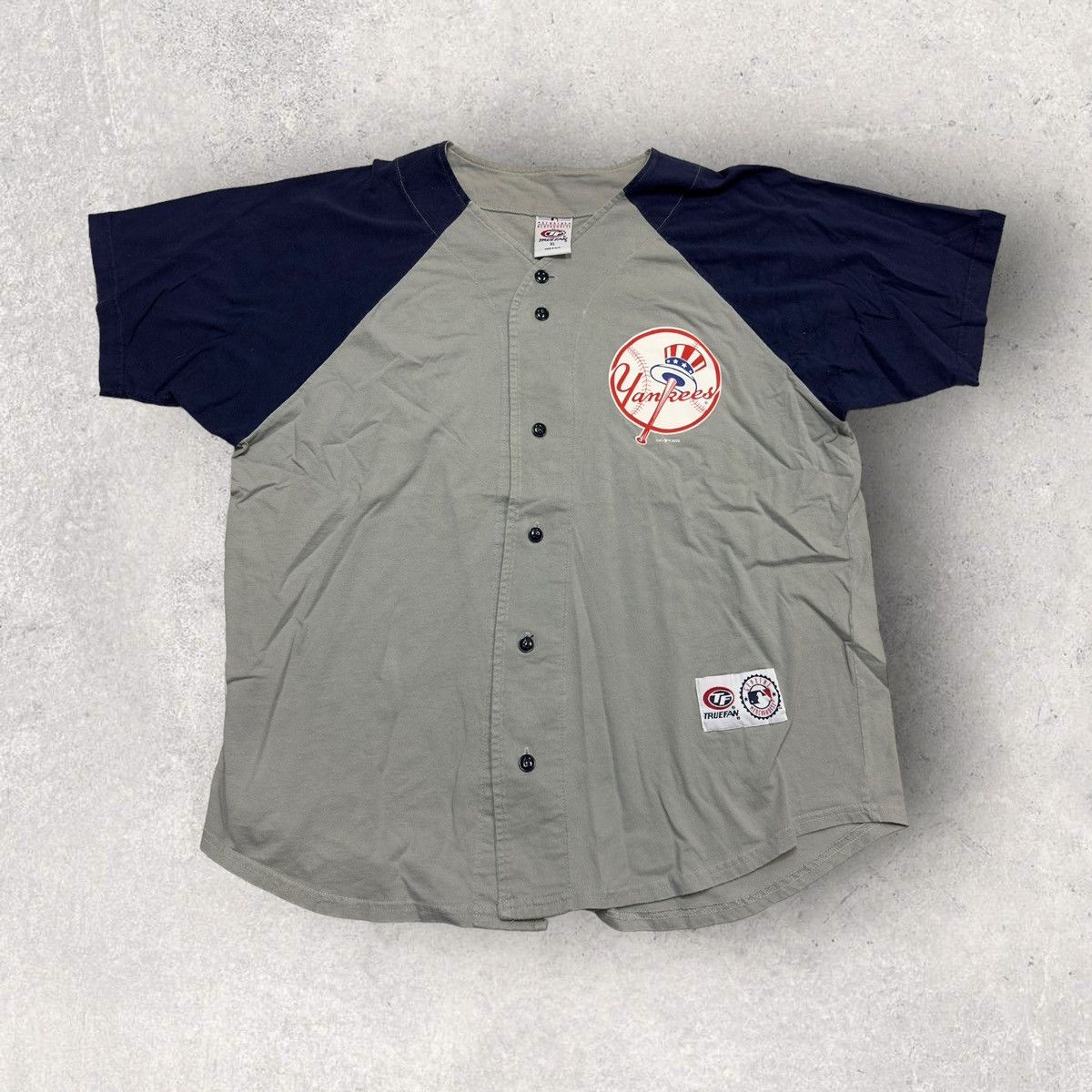 MLB × Vintage Vintage New York Yankees jersey Size US XL / EU 56 / 4 - 1 Thumbnail