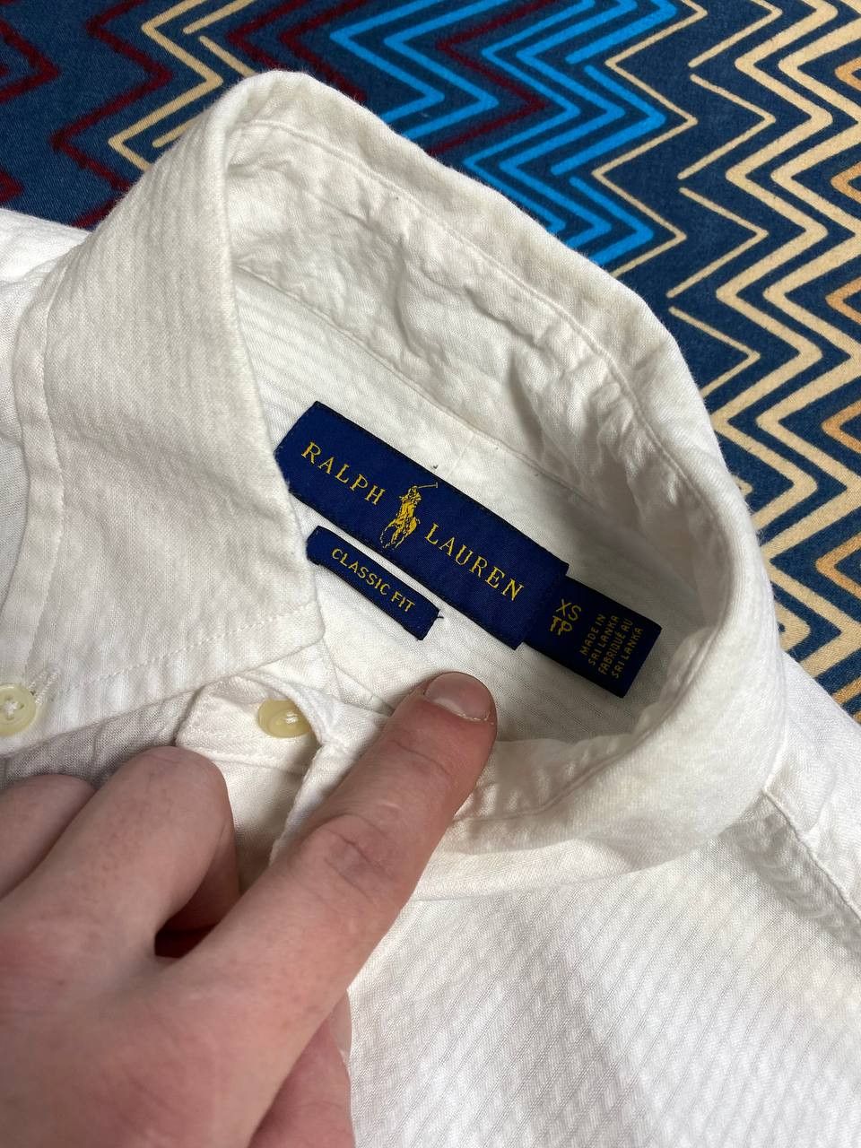 Polo Ralph Lauren × Vintage Vintage Long Sleeved Shirt Rare Size US XS / EU 42 / 0 - 2 Thumbnail
