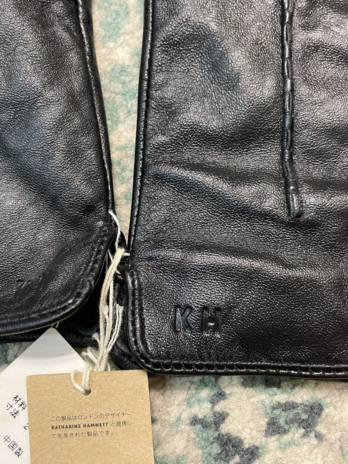 Katharine Hamnett London Katharine Hamnett London Sheep Skin Leather Glove Size ONE SIZE - 11 Thumbnail