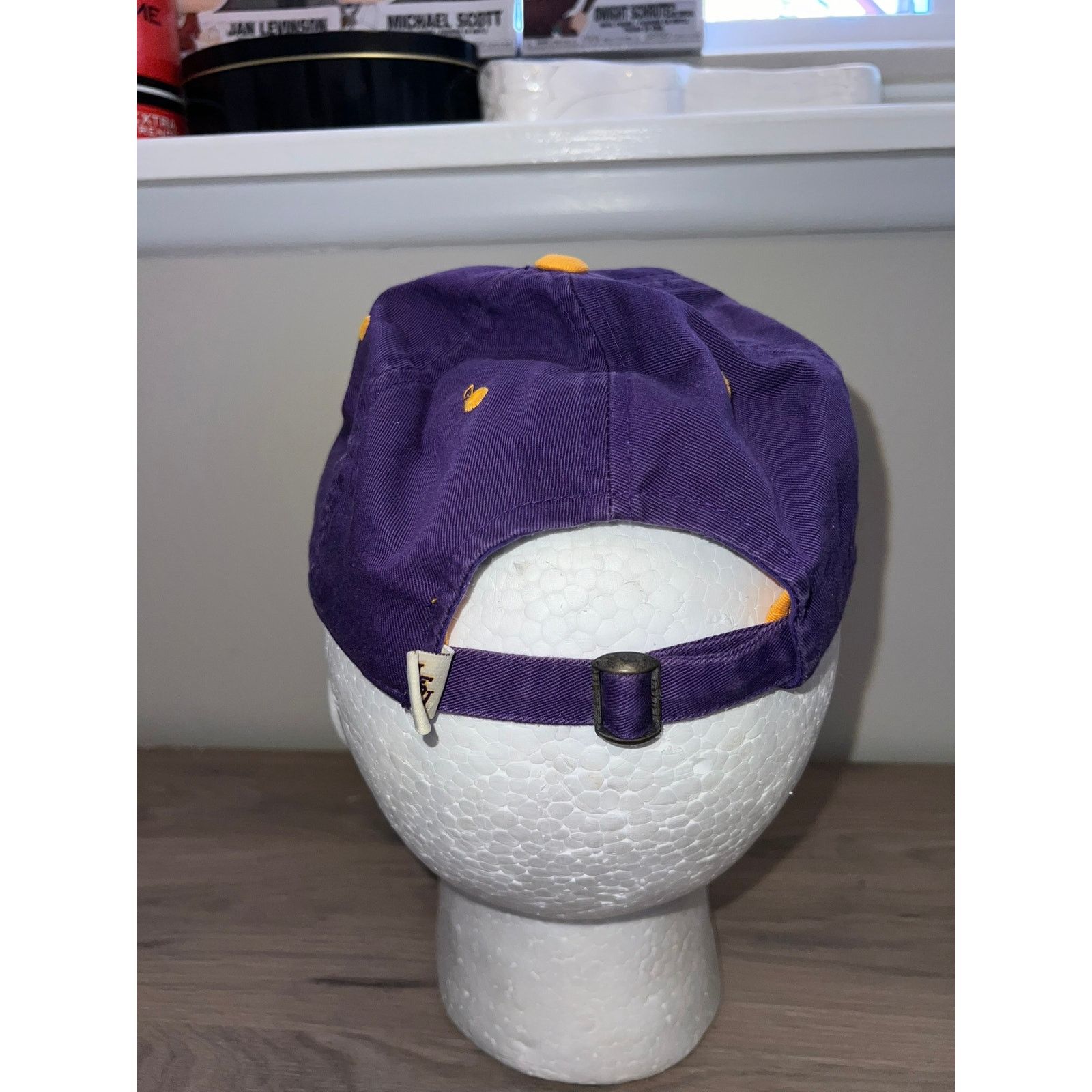 NCAA NCAA LSU Hat Silver Series Fighting Tigers Cap Headwear OS Size ONE SIZE - 4 Thumbnail