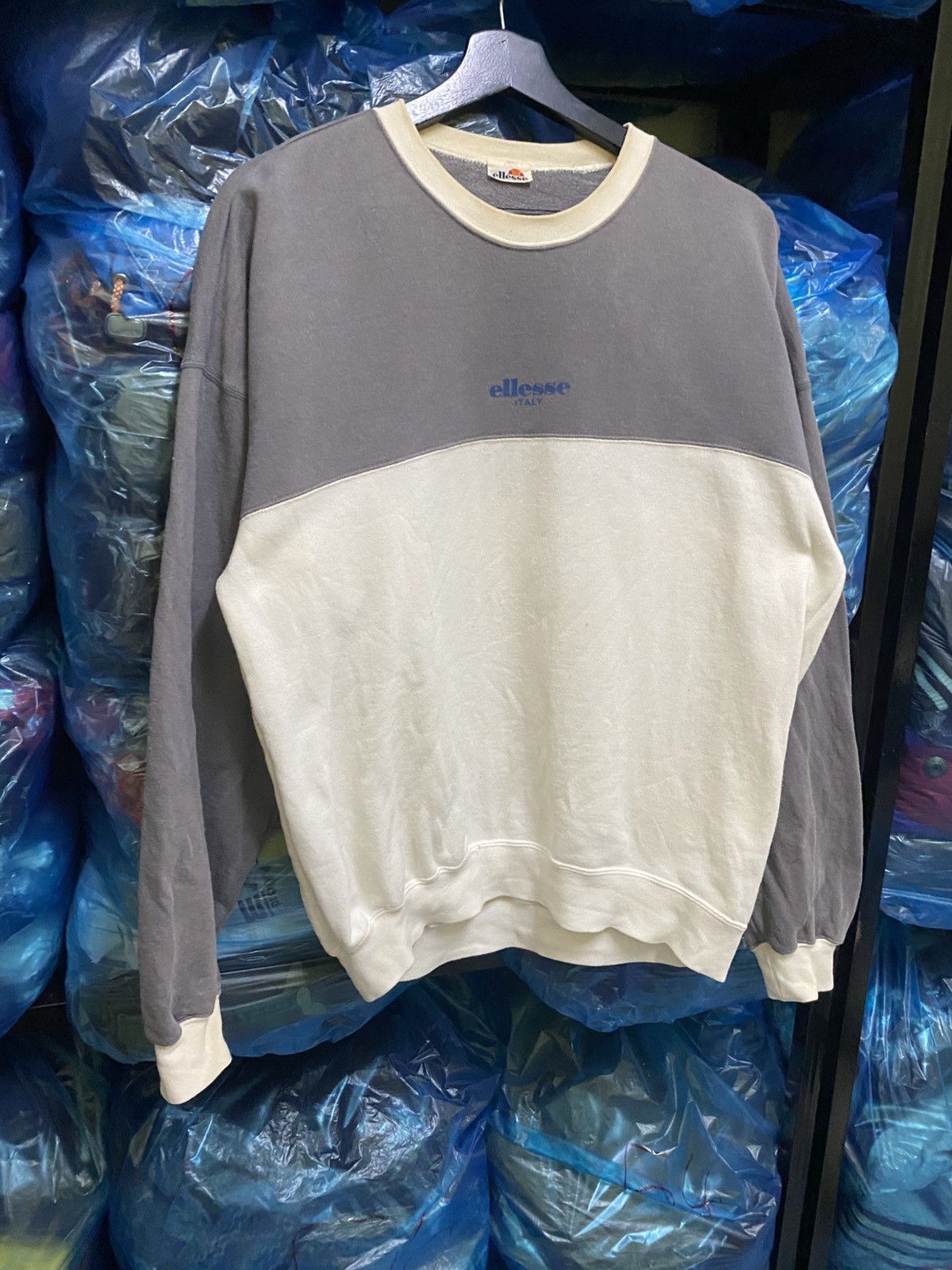 Ellesse Vintage Ellesse ITALY “Il Tennis Sul Serio” Crewneck Size US M / EU 48-50 / 2 - 6 Thumbnail