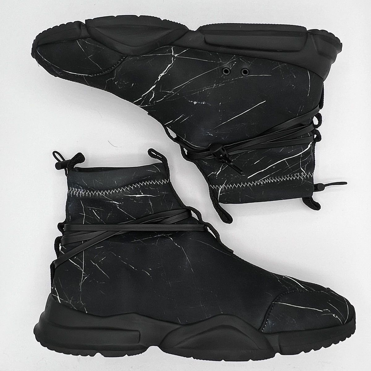 John Geiger John Geiger 002 FRIENDS & FAMILY Sneakers in Black Marble Size US 11 / EU 44 - 4 Thumbnail