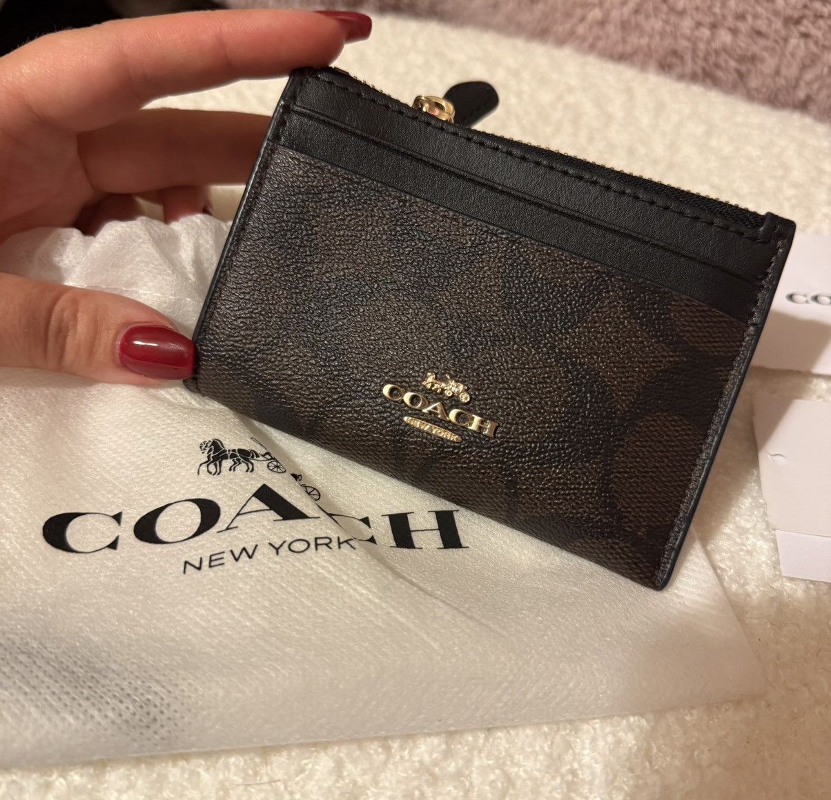 Coach Coach Mini Skinny ID Case Size ONE SIZE - 1 Thumbnail