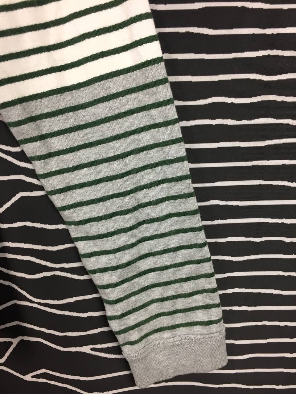 Diesel Diesel Proud And Free Breton Nautical Stripe Long Sleeve Tee Size US M / EU 48-50 / 2 - 10 Thumbnail