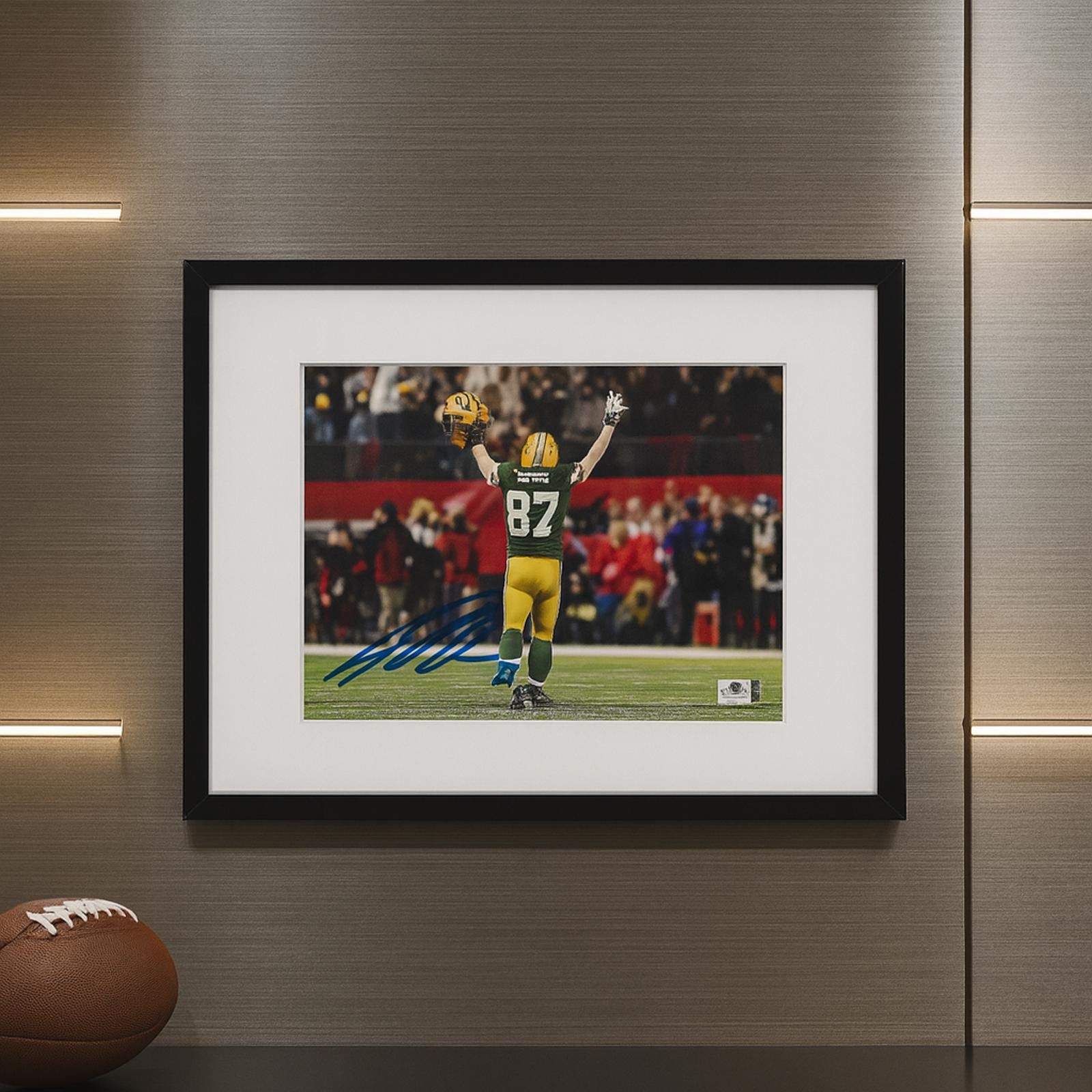 Other Jordy Nelson Packers Autographed 8x10 Photo With COA W/Frame Size ONE SIZE - 1 Thumbnail