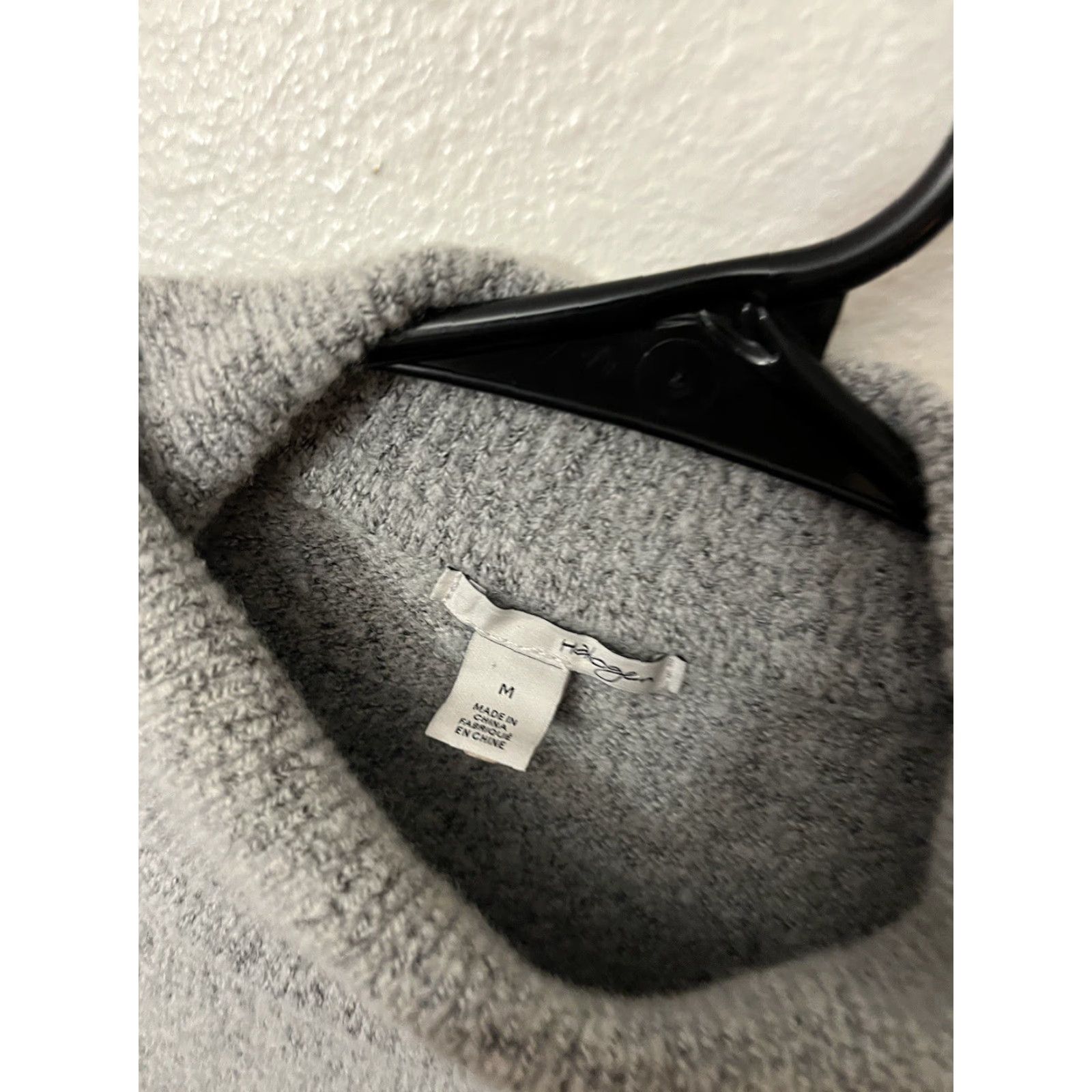 Vintage HALOGEN Gray Turtleneck Pullover Sweater Women Size Medium Size M / US 6-8 / IT 42-44 - 3 Thumbnail