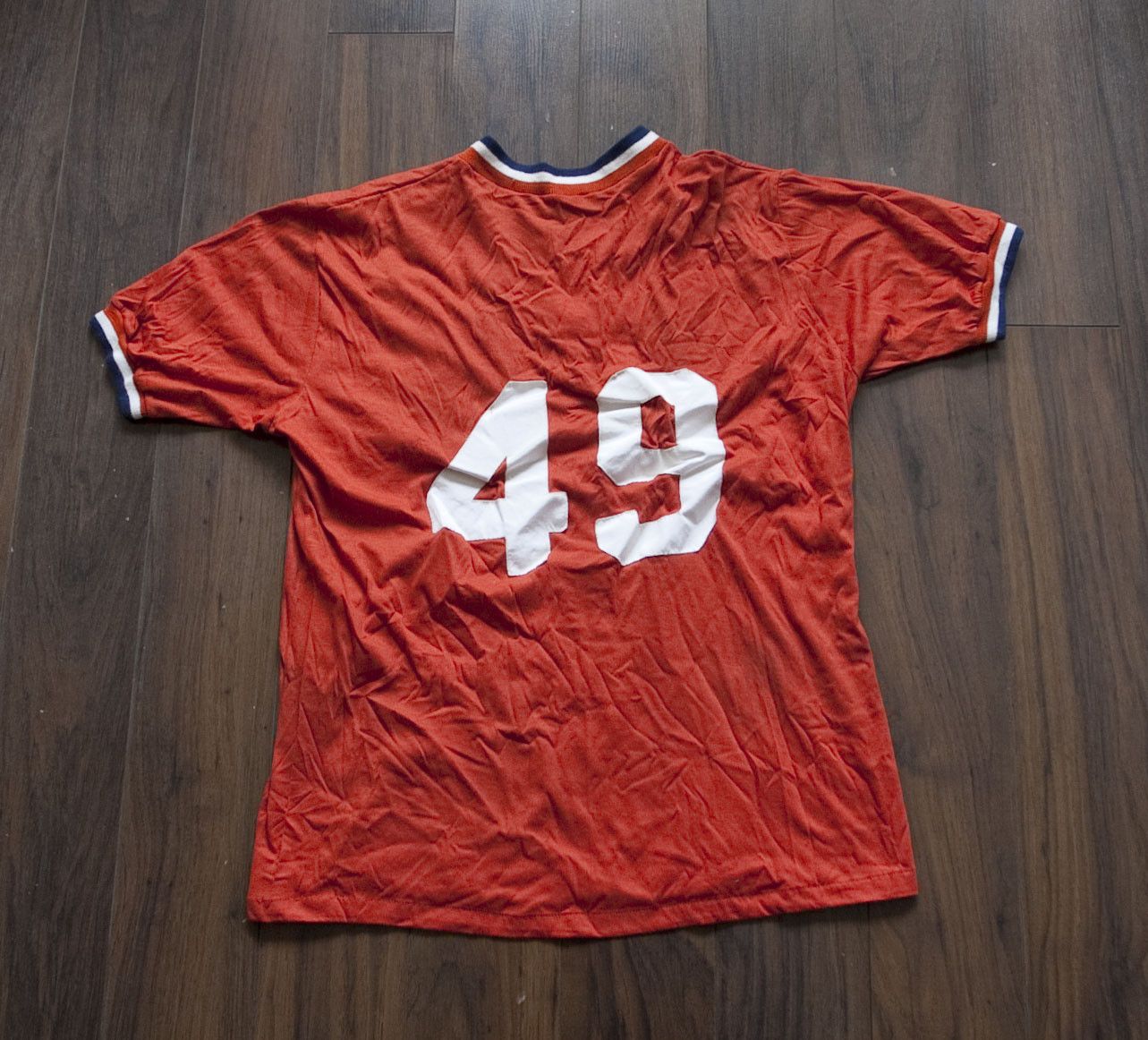 Vintage Gulf Oil Racing Gaz T Shirt Size M/L Vintage 50/50 Orange Size US L / EU 52-54 / 3 - 3 Thumbnail