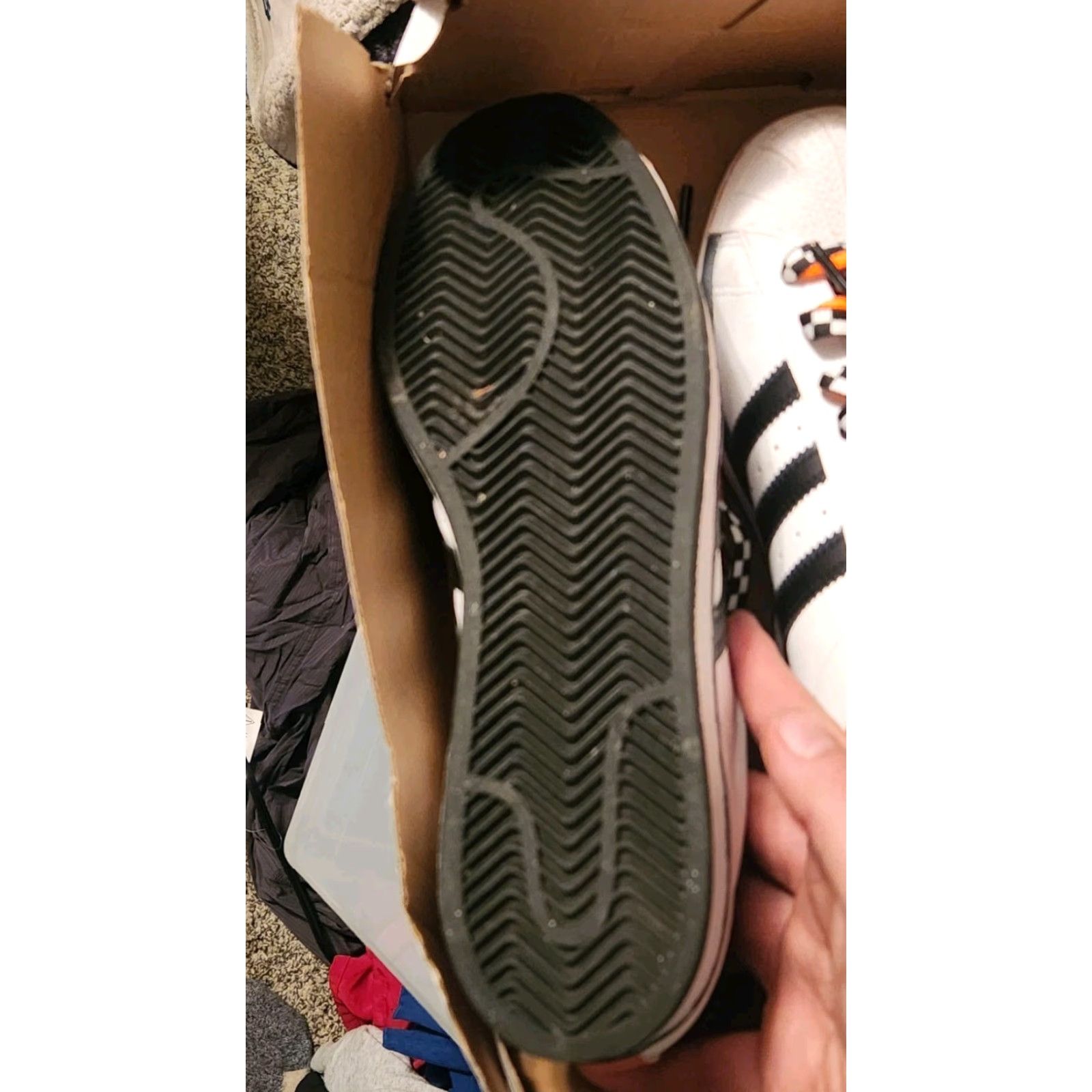 Adidas adidas Superstar vs Streetball Sneaker FV8271 White Black Mens US Size 9 Size US 9 / EU 42 - 3 Thumbnail