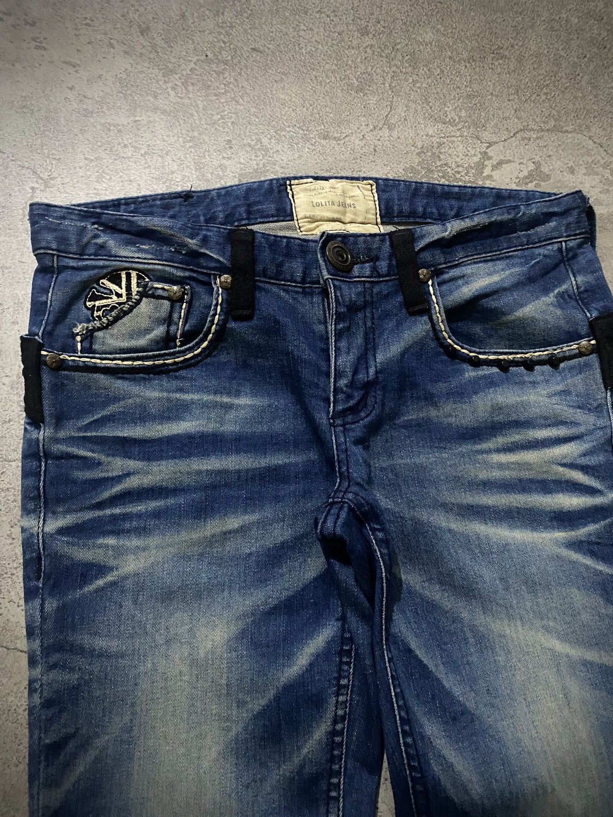 Hysteric Glamour Y2k Lolita skull grunge ifsixwasnine skinny jeans Size US 28 / EU 44 - 6 Thumbnail