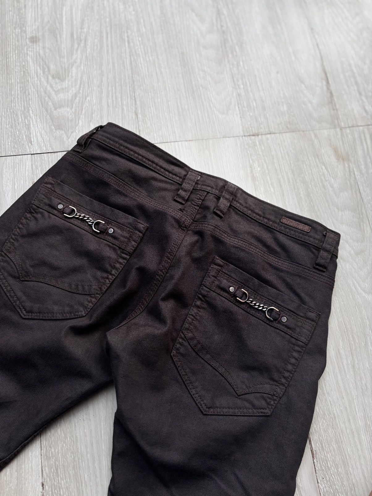Nicole Club NICOLE CLUB FOR MEN lace-up flare jeans Size US 27 - 4 Thumbnail