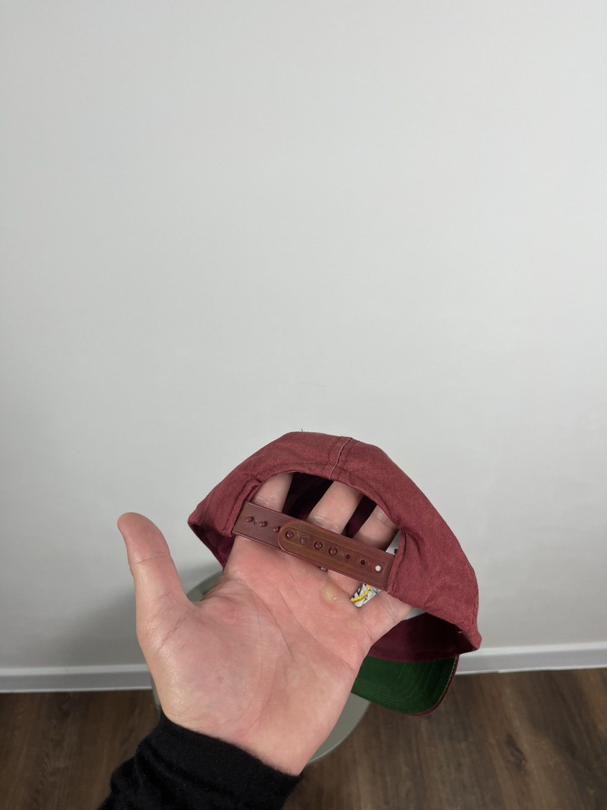 NFL × Vintage Vintage Washington Redskins Cap Hat Green Brim Snapback NFL Size ONE SIZE - 6 Thumbnail