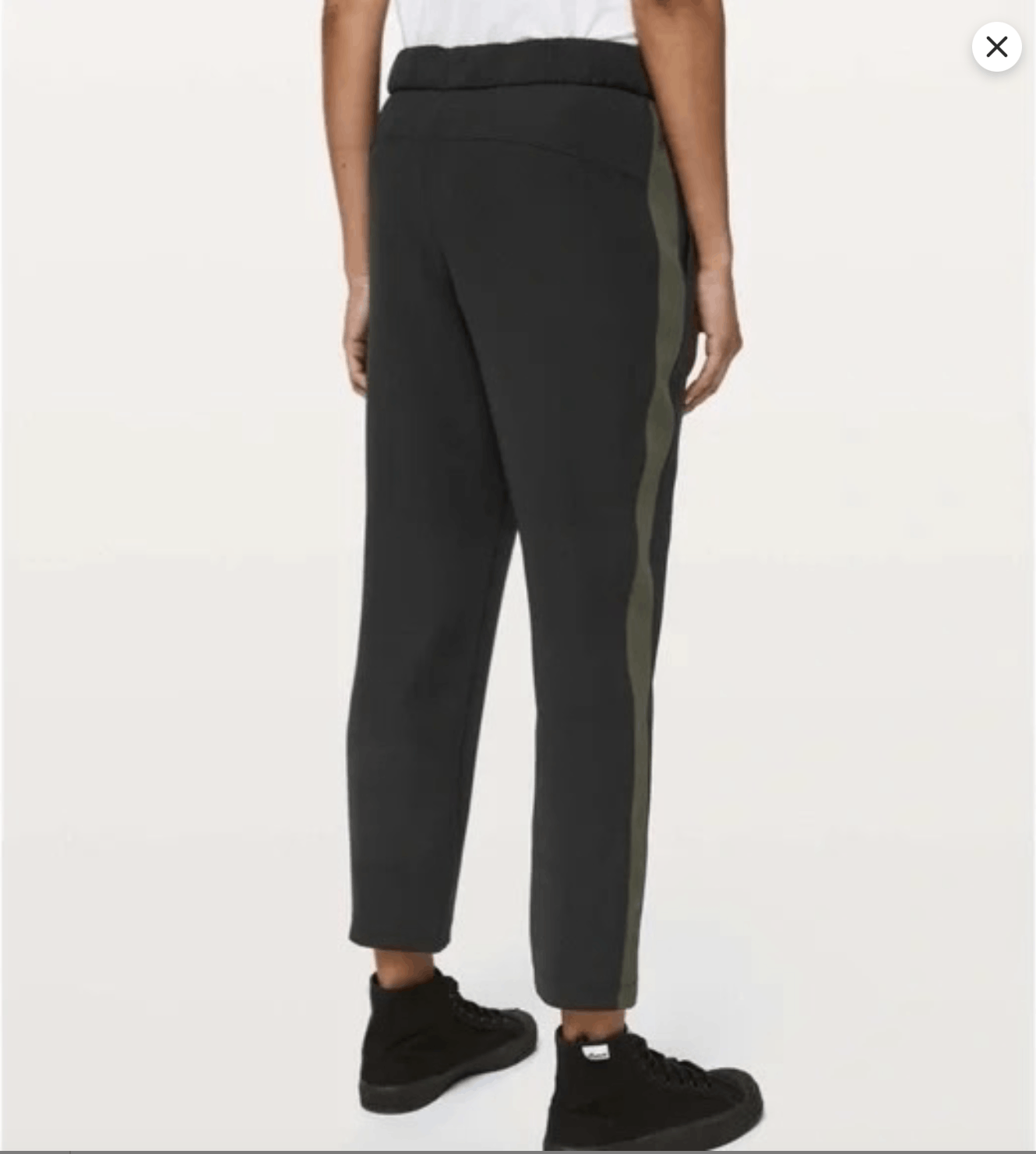 Lululemon Lululemon On The Fly Pant Woven Track Stripe - Size 4 Size 27" / US 4 / IT 40 - 2 Thumbnail