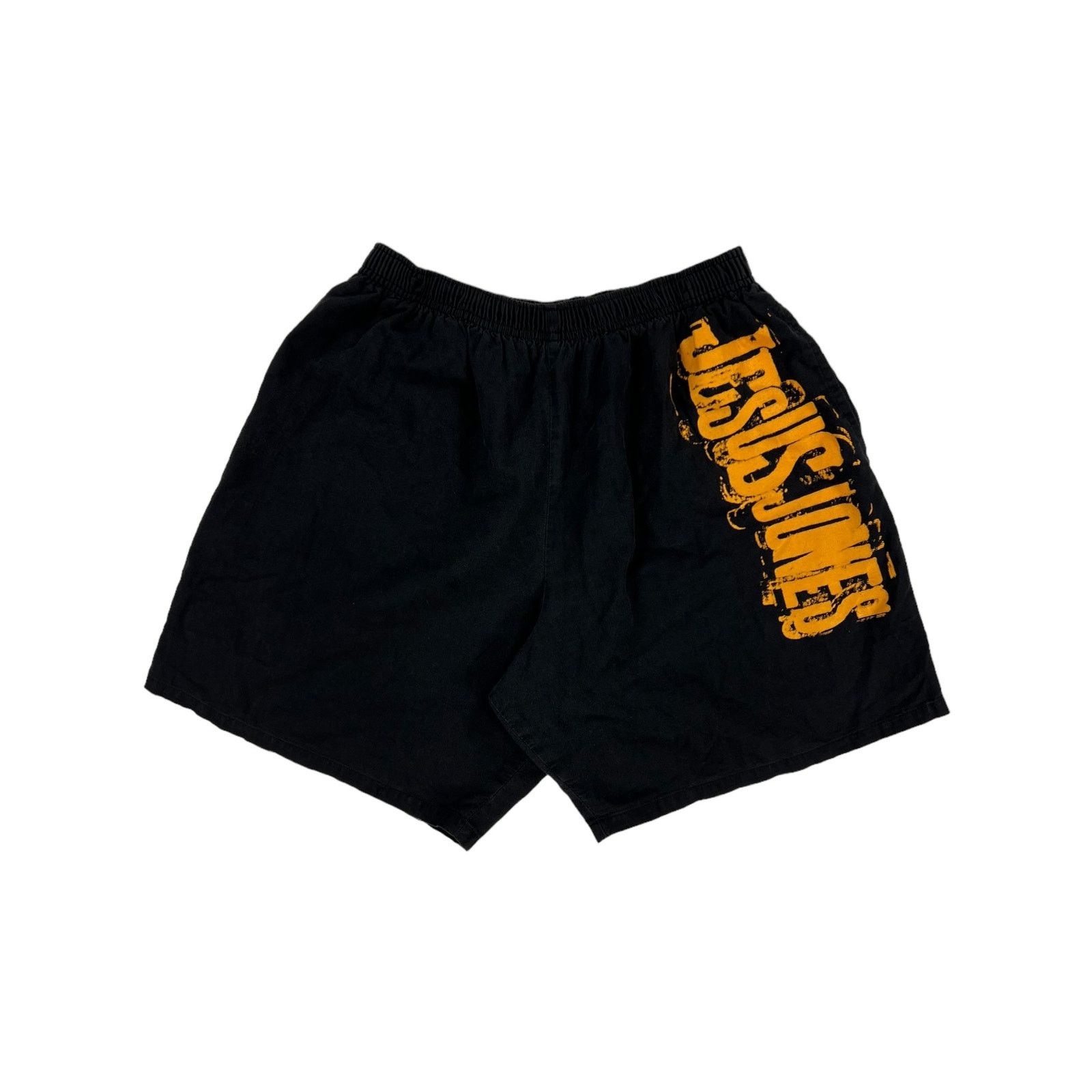 Band Tees × Vintage Vintage 90s Jesus Jones ? Band shorts (L) Size US 26 / EU 42 - 1 Thumbnail