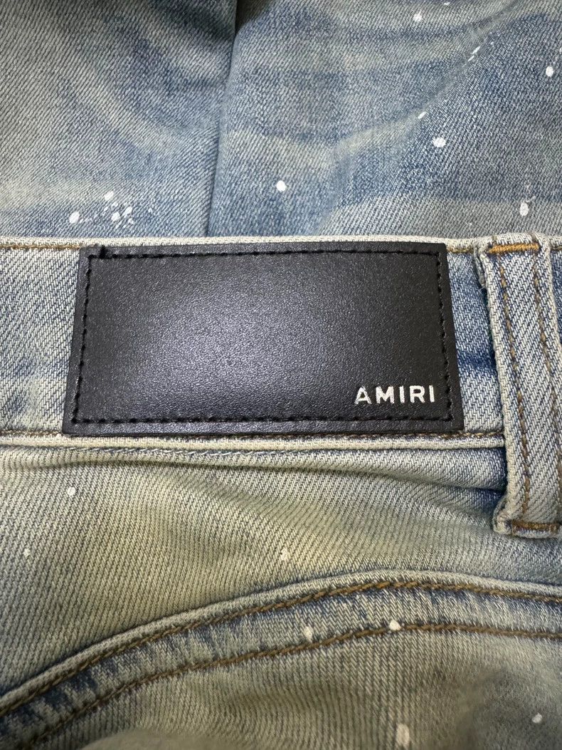Amiri Amiri 18ss Medal Patch Blue jeans Size US 31 - 3 Thumbnail