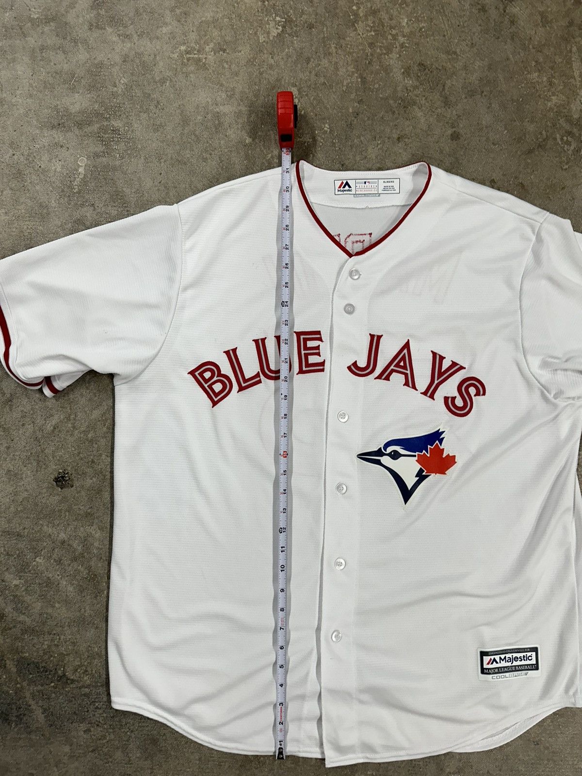 Majestic Majestic Toronto Blue Jays Martin Canada Day Authentic RARE Size US XL / EU 56 / 4 - 17 Thumbnail
