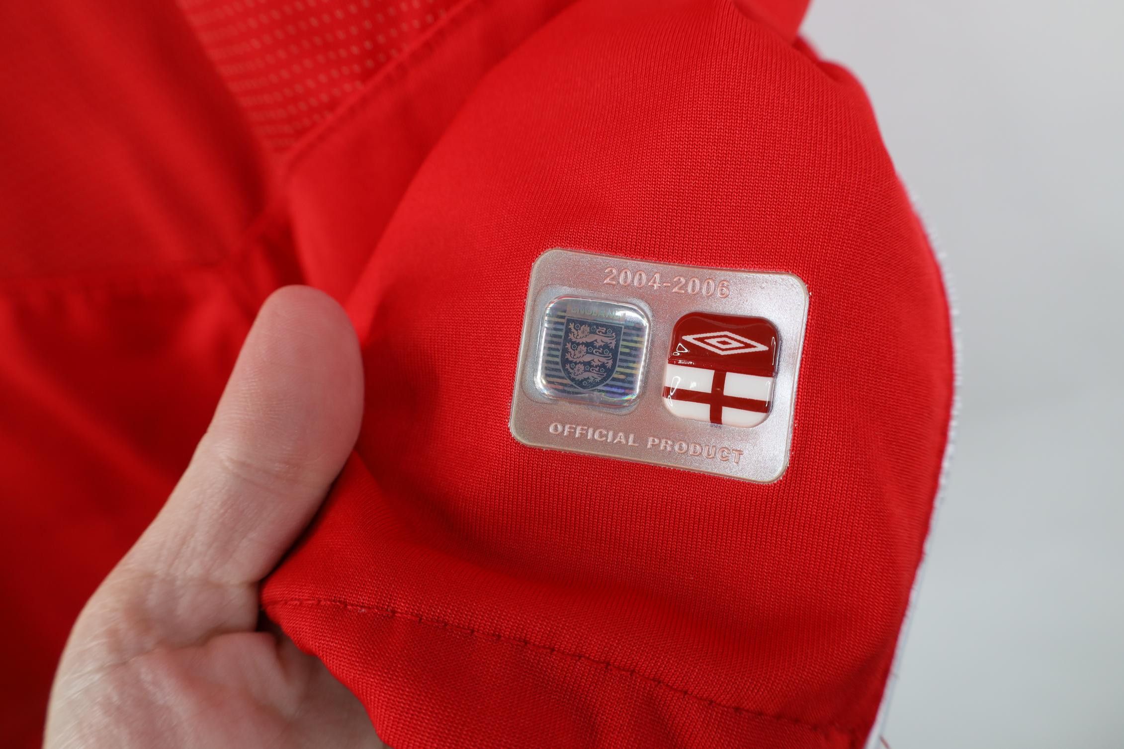 Umbro Vintage Umbro 2004/2006 England National World Cup Jersey Size US M / EU 48-50 / 2 - 11 Thumbnail