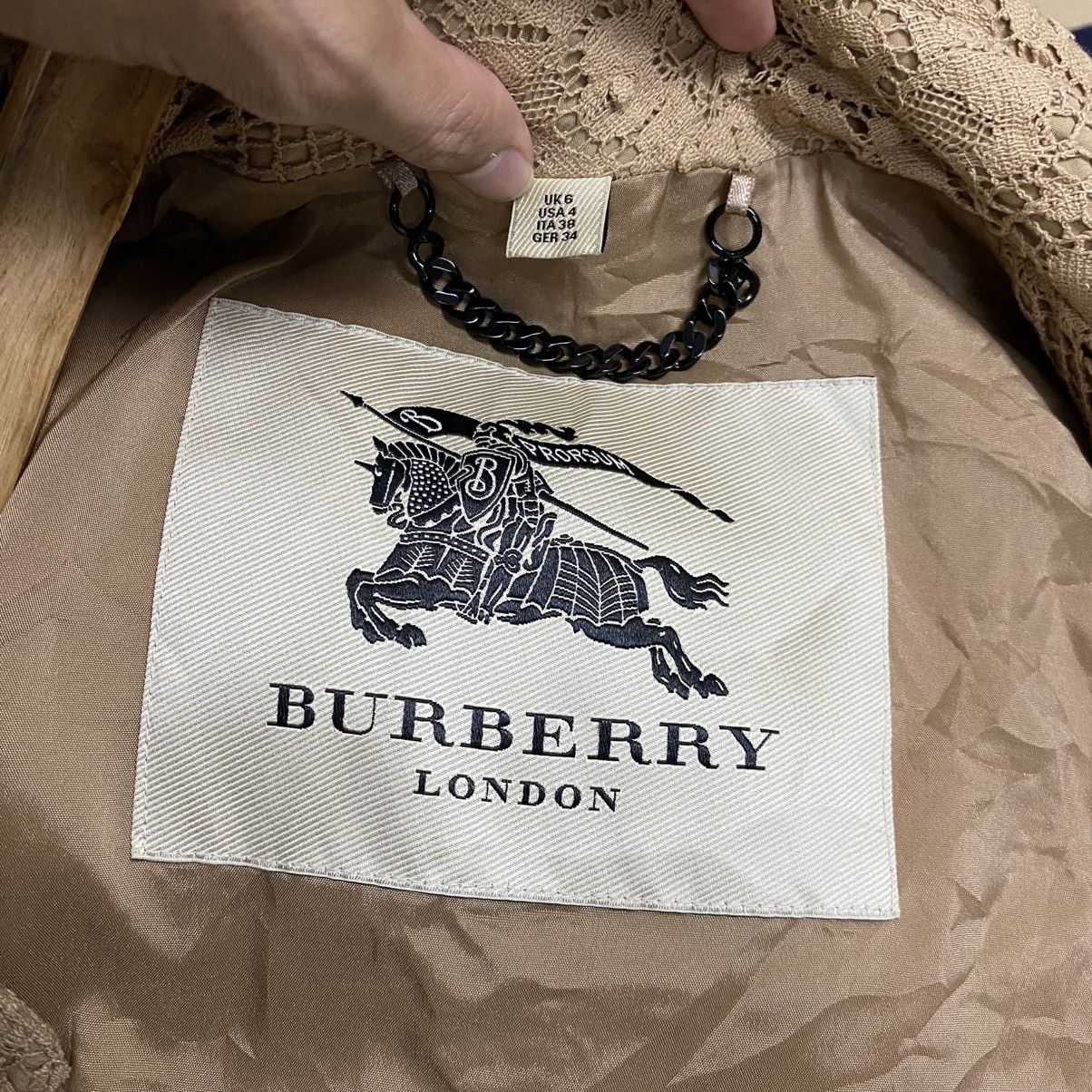 Burberry Burberry London Camel Lace Belted Trench Coats Size XS / US 0-2 / IT 36-38 - 17 Thumbnail