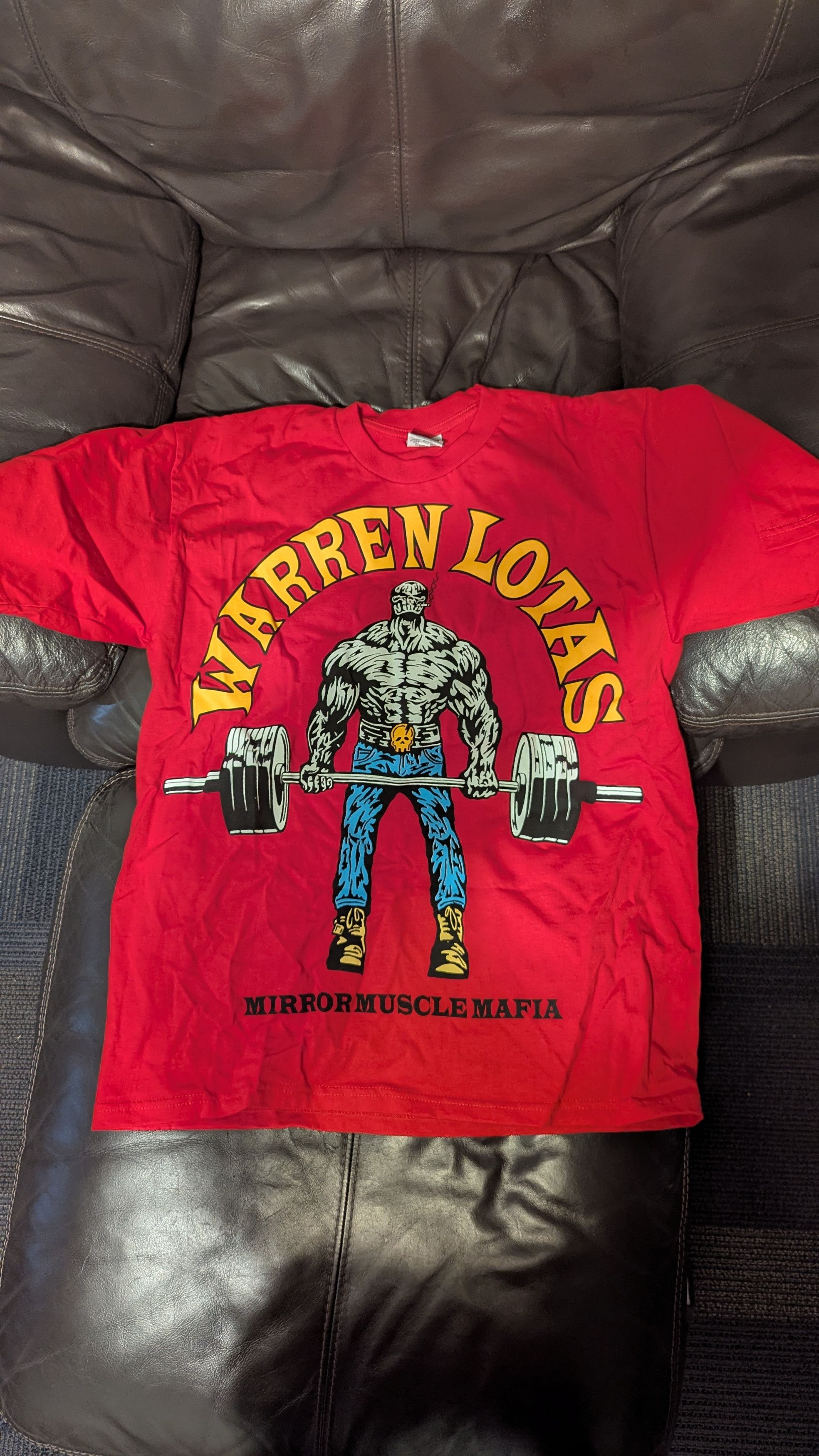 Warren Lotas Warren Lotas Mirror Muscle Mafia T-Shirt Size US L / EU 52-54 / 3 - 1 Thumbnail