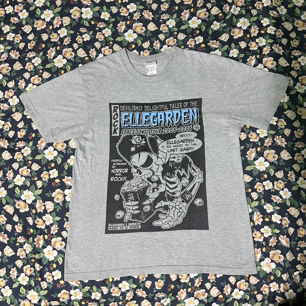 Band Tees × Japanese Brand × Vintage Ellegarden Sabbath 13 Space Sonic Tour 2005-2006 Size US L / EU 52-54 / 3 - 1 Thumbnail