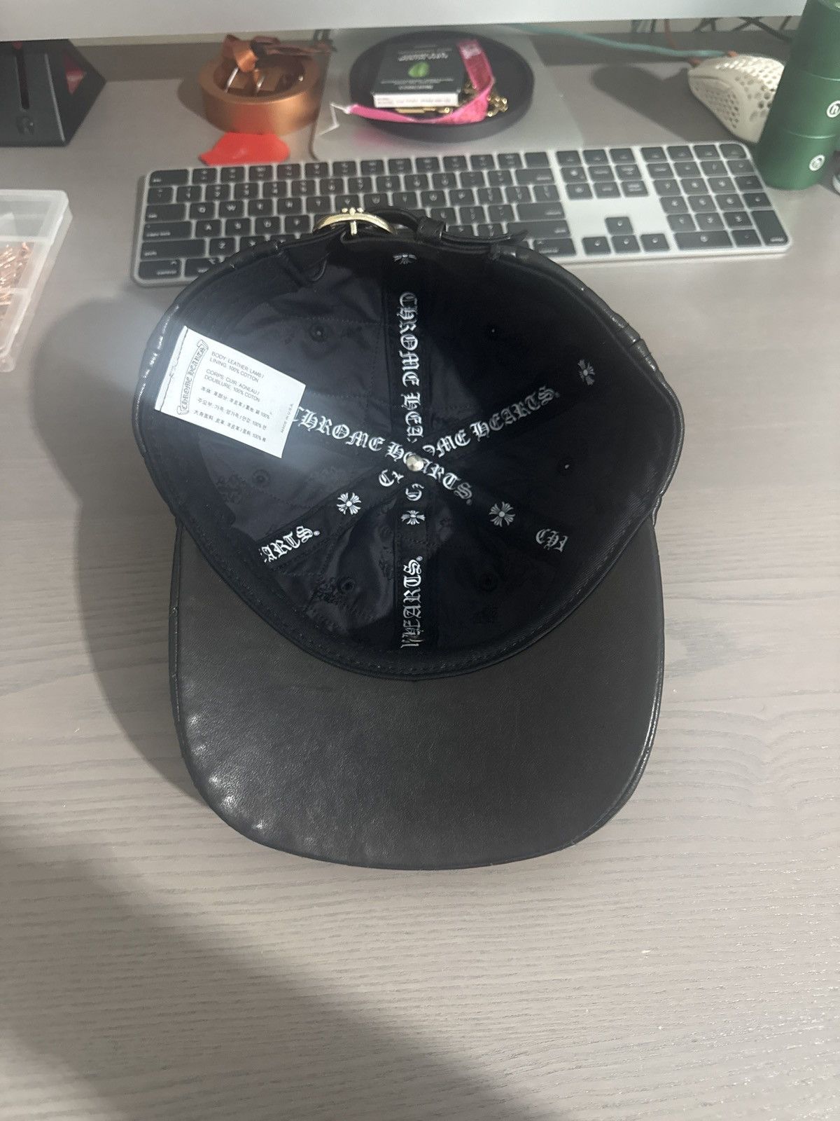 Chrome Hearts chrome hearts leather spider web hat Size ONE SIZE - 3 Thumbnail