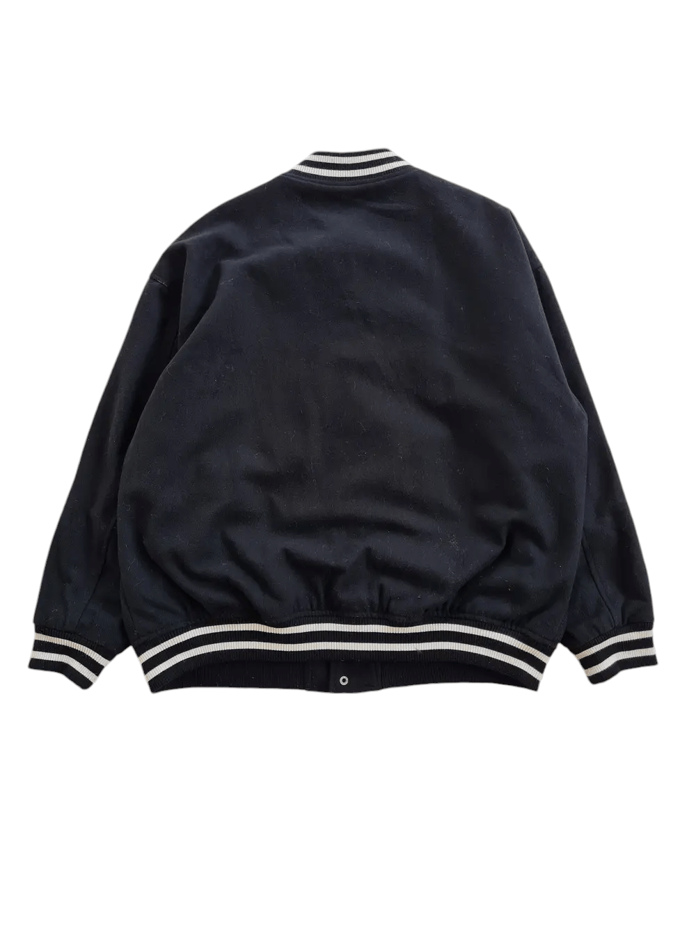 Vintage Vintage Varsity Wool Jacket Size US L / EU 52-54 / 3 - 3 Thumbnail