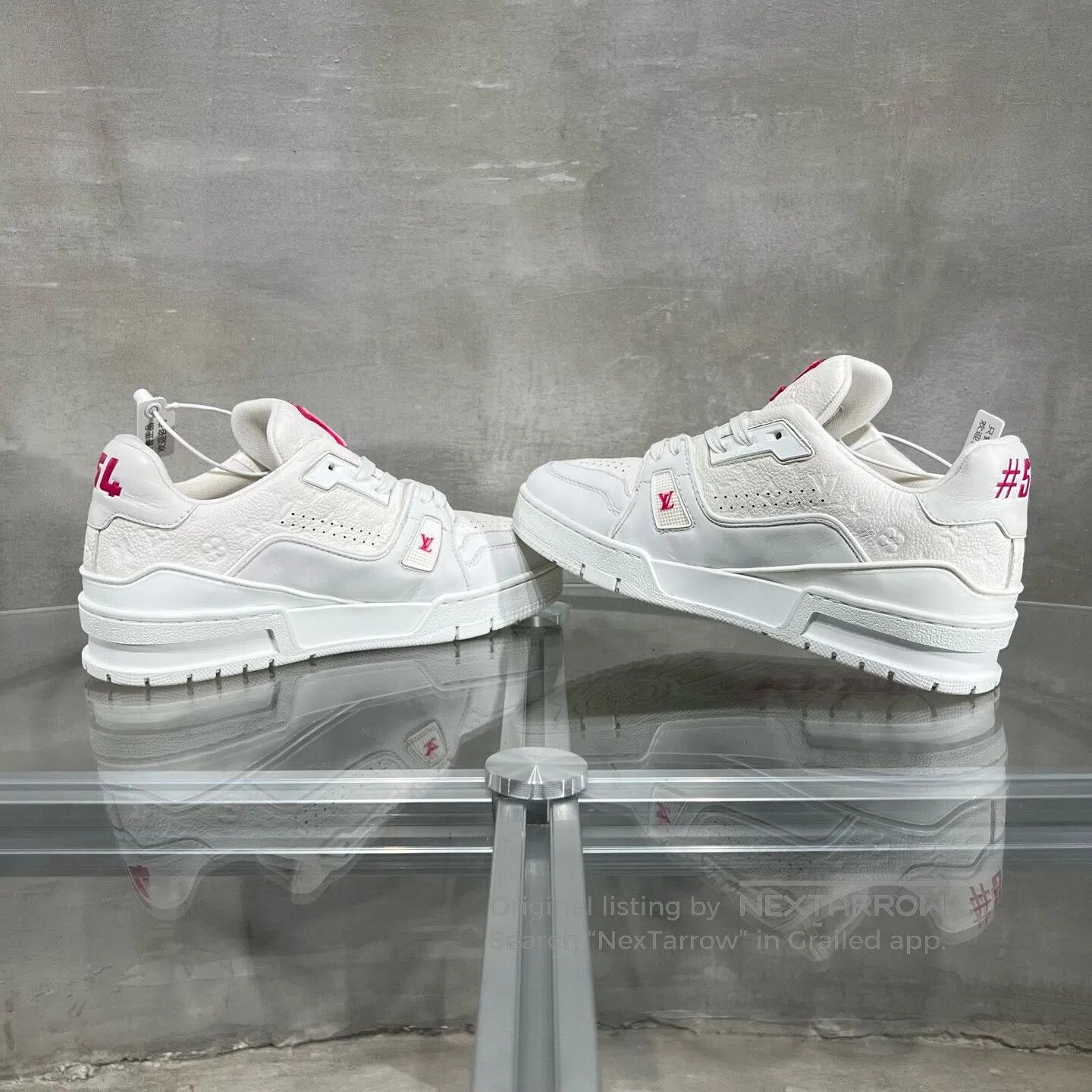 Louis Vuitton Louis Vuitton Trainers: Sakura Pollen, Takashi Murakami Bo Size US 6.5 / IT 36.5 - 4 Thumbnail