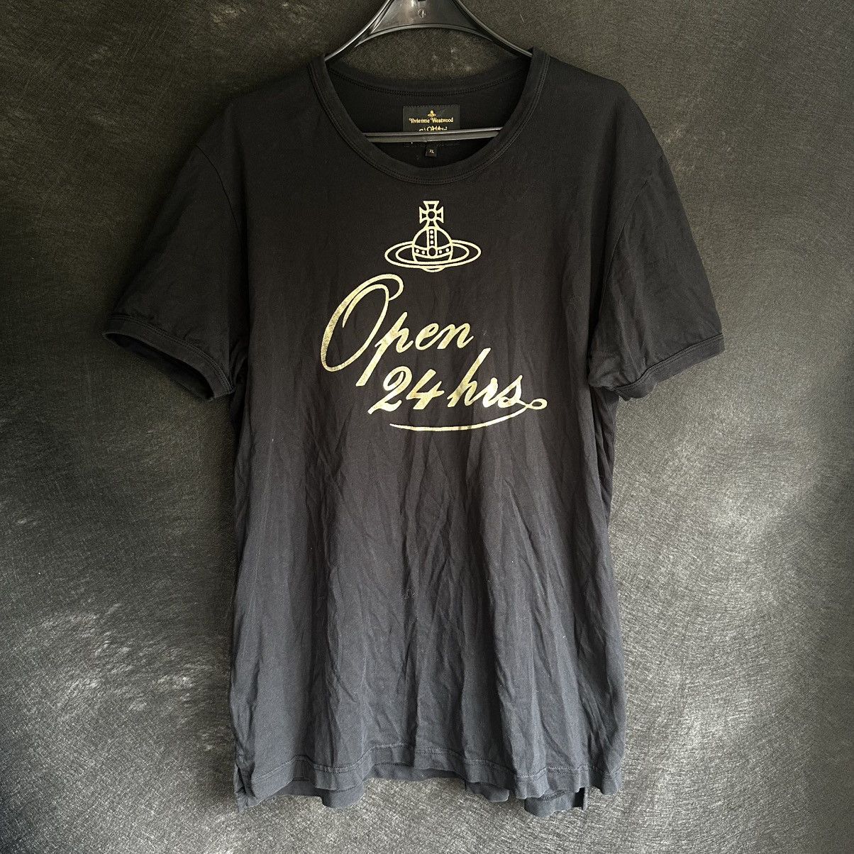 Vivienne Westwood Vivienne Westwood T shirt “open 24 hrs” Size XL / US 12-14 / IT 48-50 - 1 Thumbnail