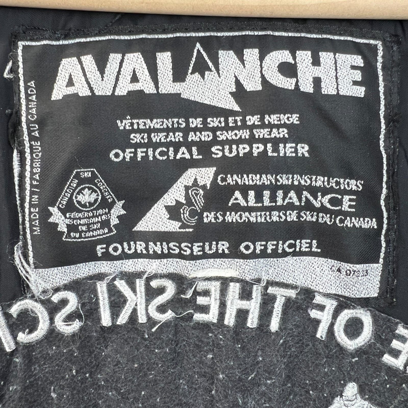 Other Vtg 90 Avalanche Mens Ski Instructor Jacket Championship XXL Size US XXL / EU 58 / 5 - 11 Thumbnail